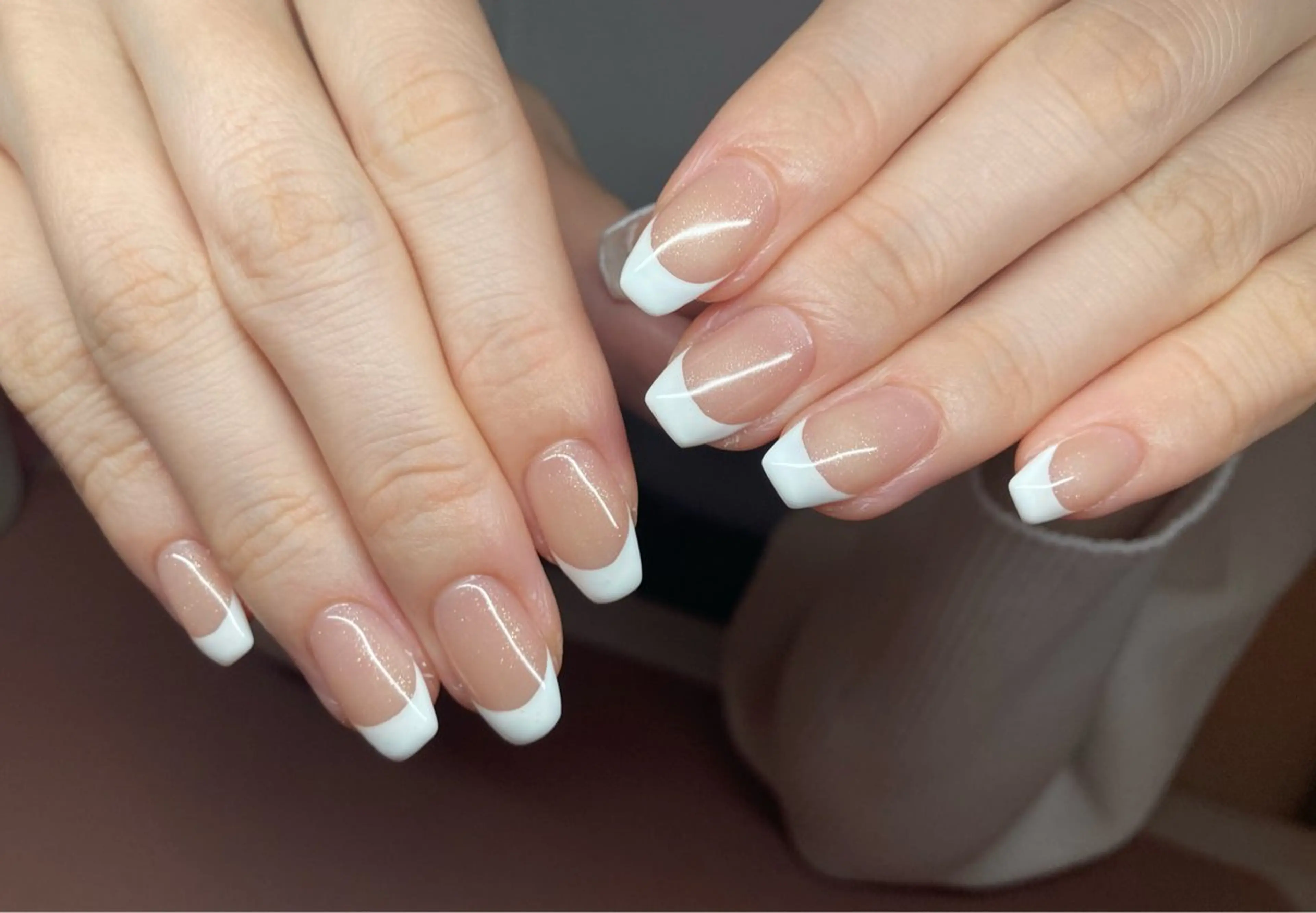 ネイル フレンチネイル ハンドネイル SHIMAZAKI YUMAのネイルデザイン