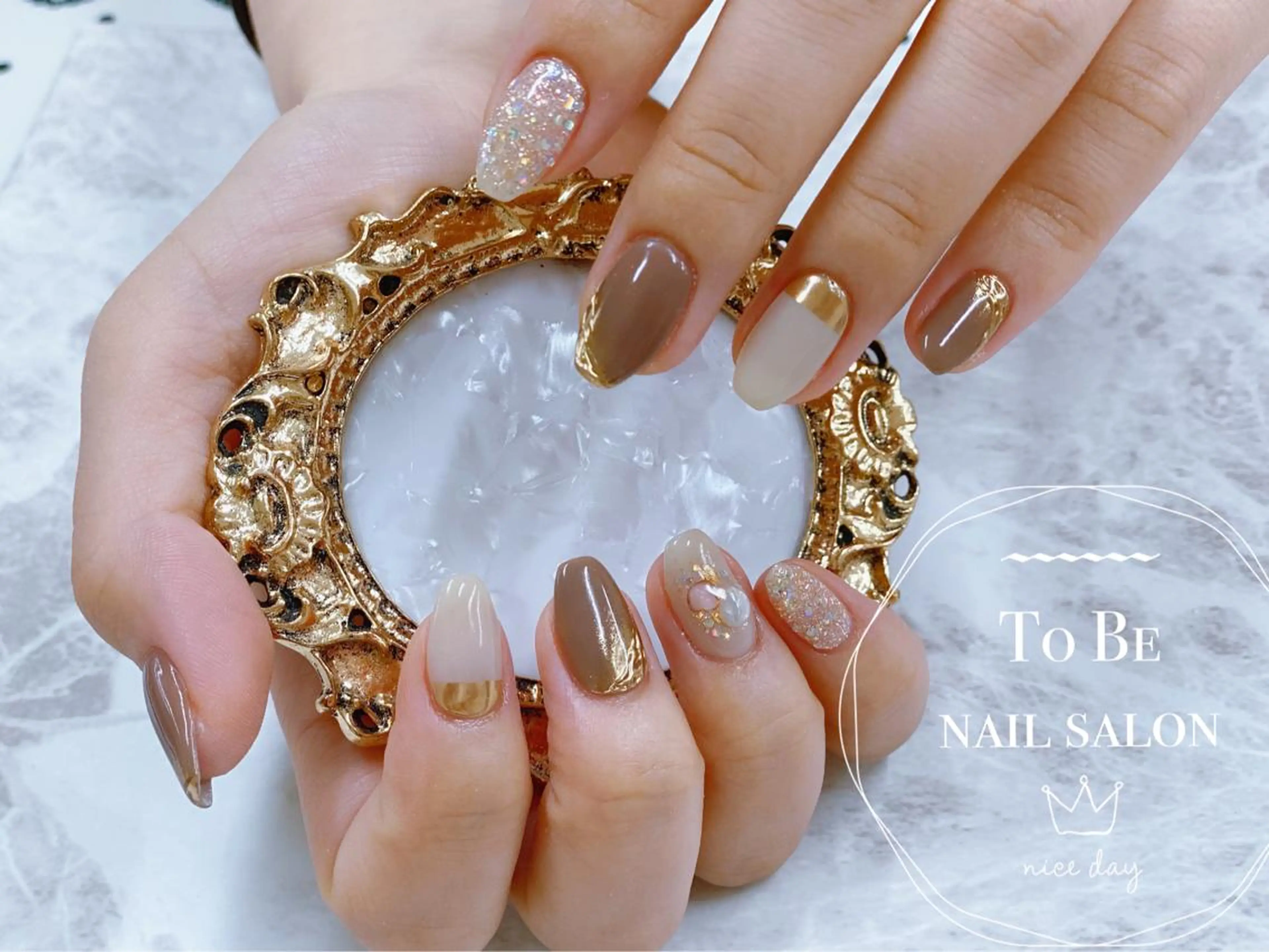 カラー ネイル Nail Salon To Beのネイルデザイン