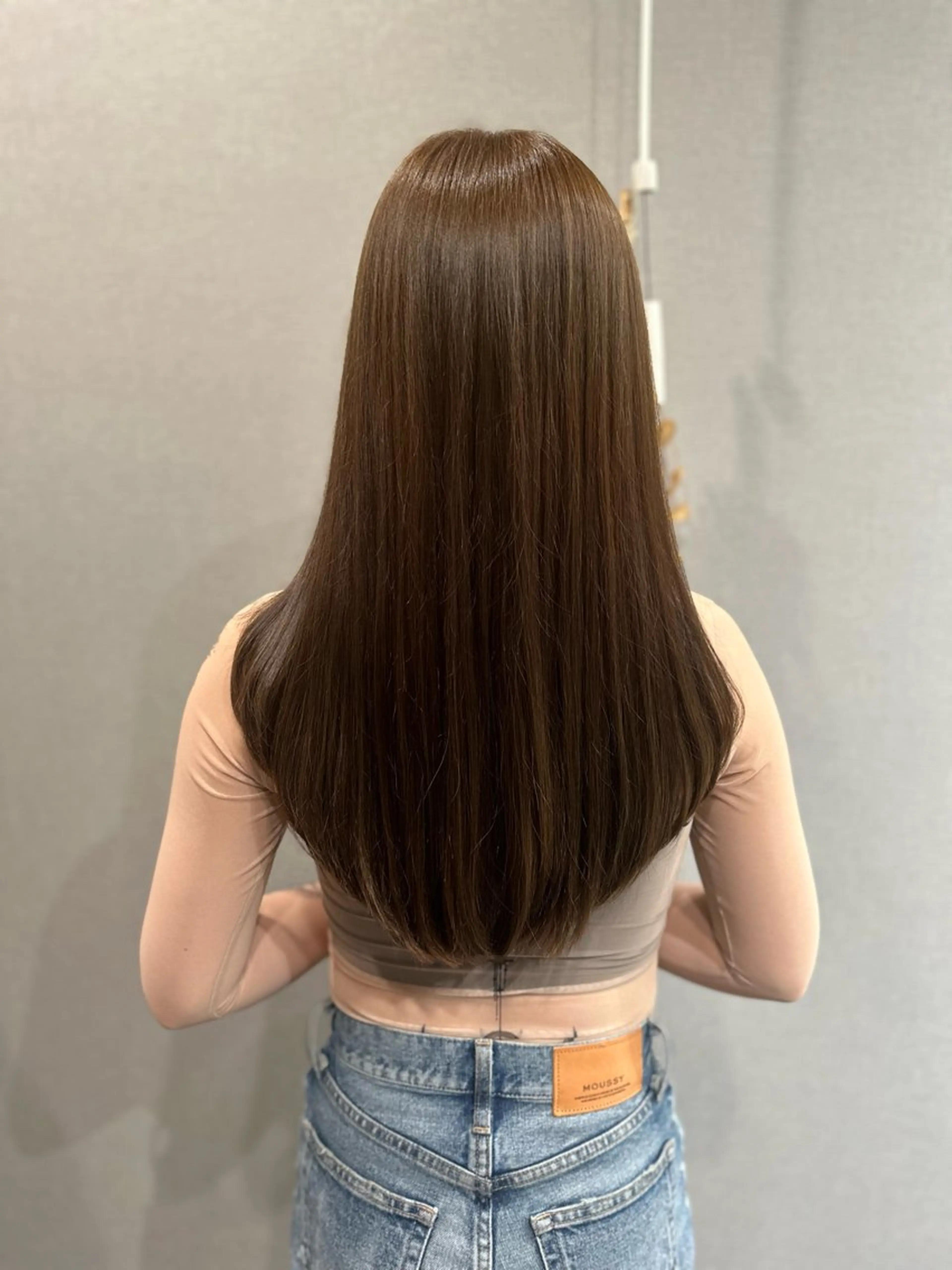 ロング カラー カット ヘアカラー トリートメント K Harukaのヘアスタイル