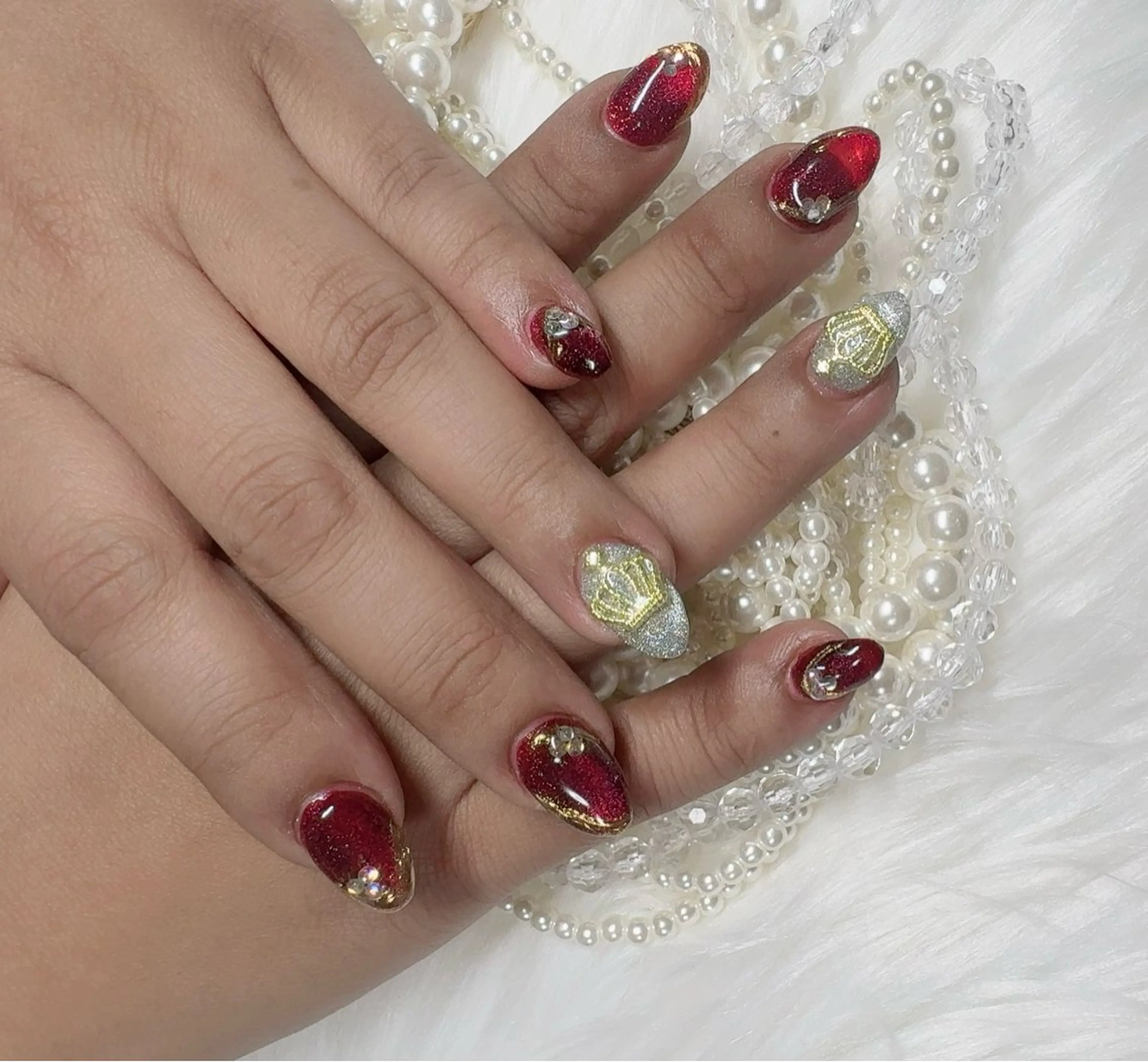 ネイル 持ち込み ハッピーネイル所属・ハッピーネイル 蘭のネイルデザイン