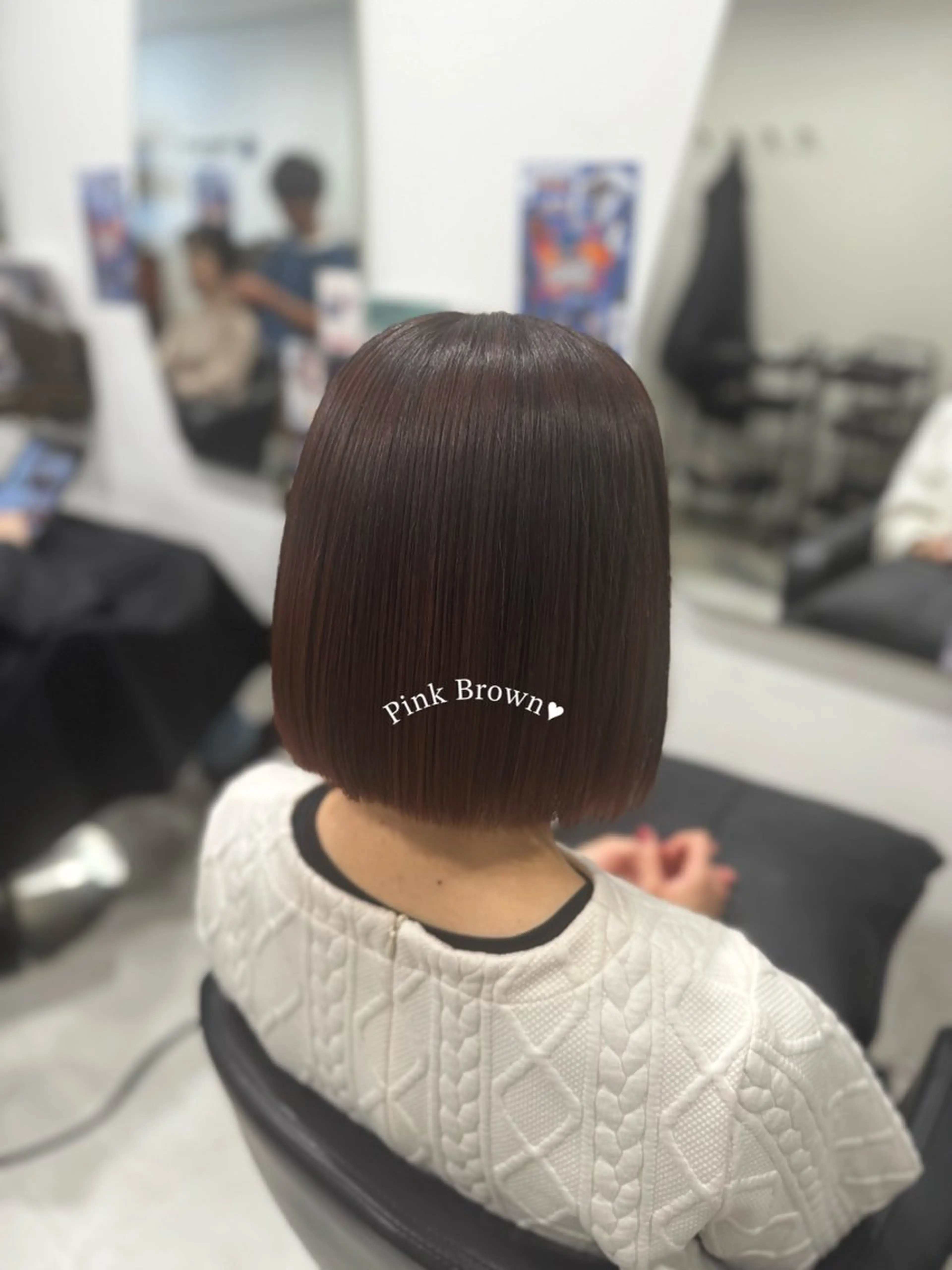 ショート カラー ヘアカラー 🤍うる艶カラー🤍 たむら みなみ 銀座のヘアスタイル