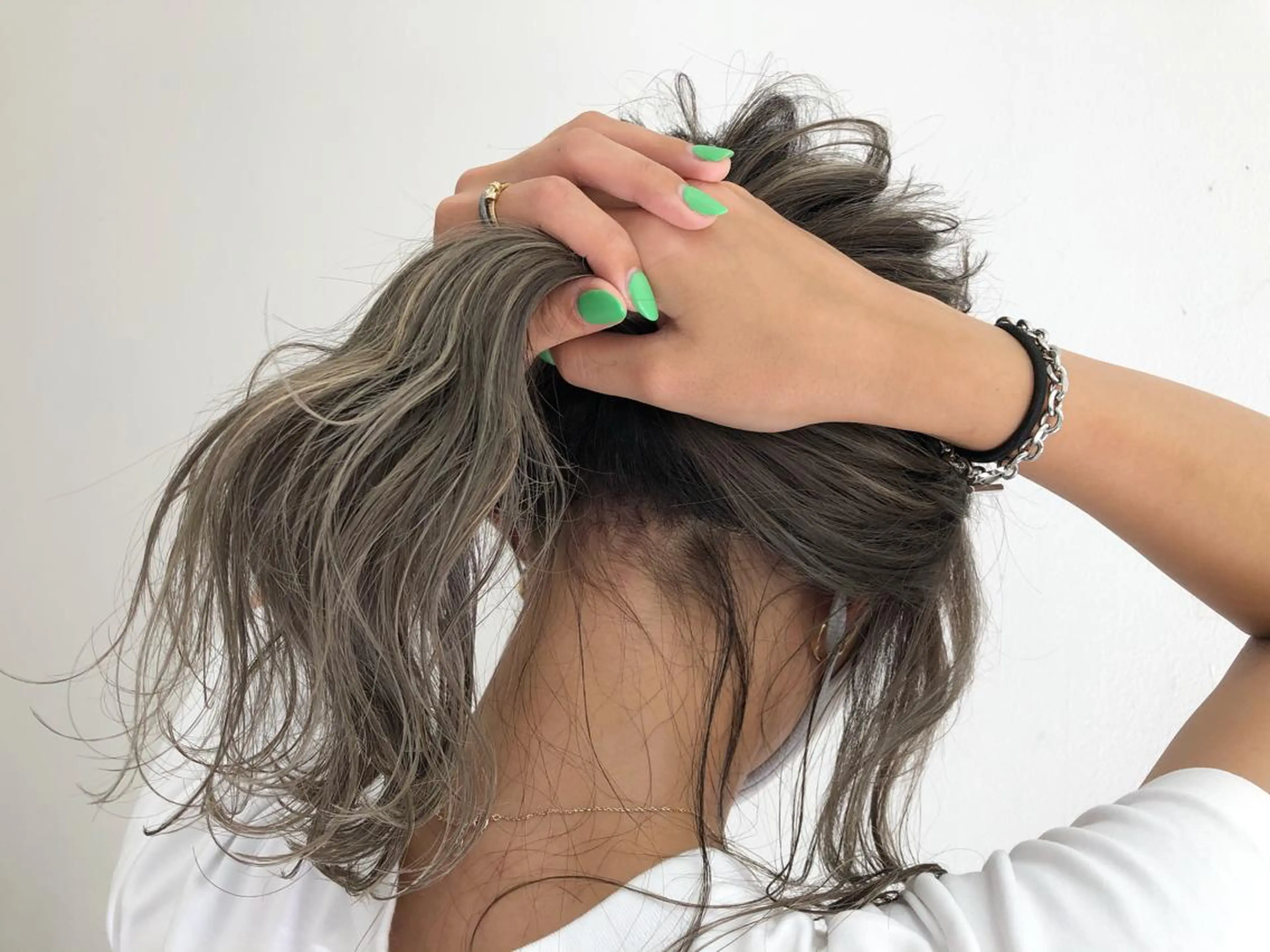 セミロング カラー ヘアカラー トリートメント Tao所属・藤川 大智のヘアスタイル