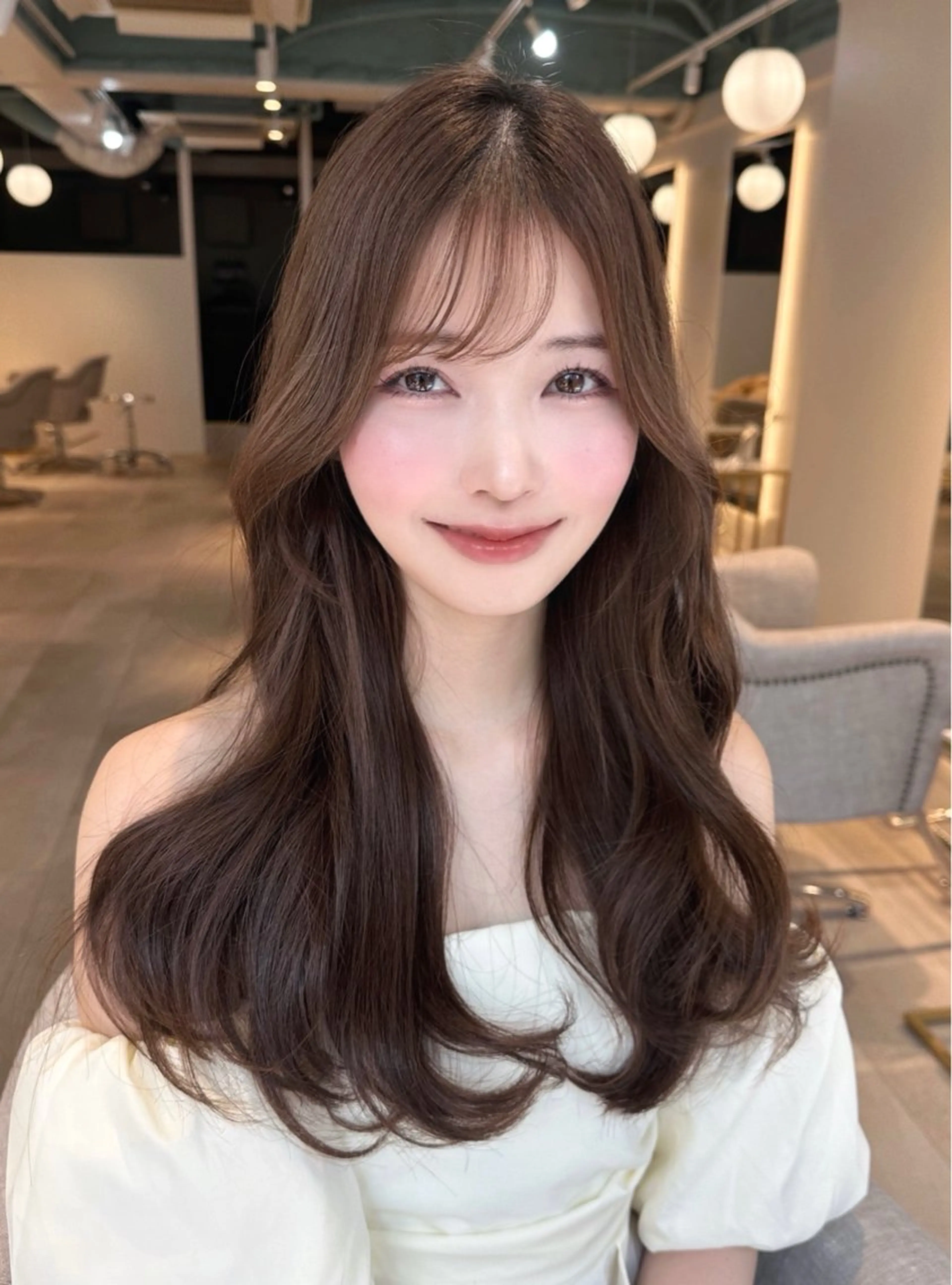 セミロング ケアカラー 髪質改善 ヘアカラー トリートメント ヘアセット 佐藤景流/髪質改善/ 艶髪/メンズのヘアスタイル