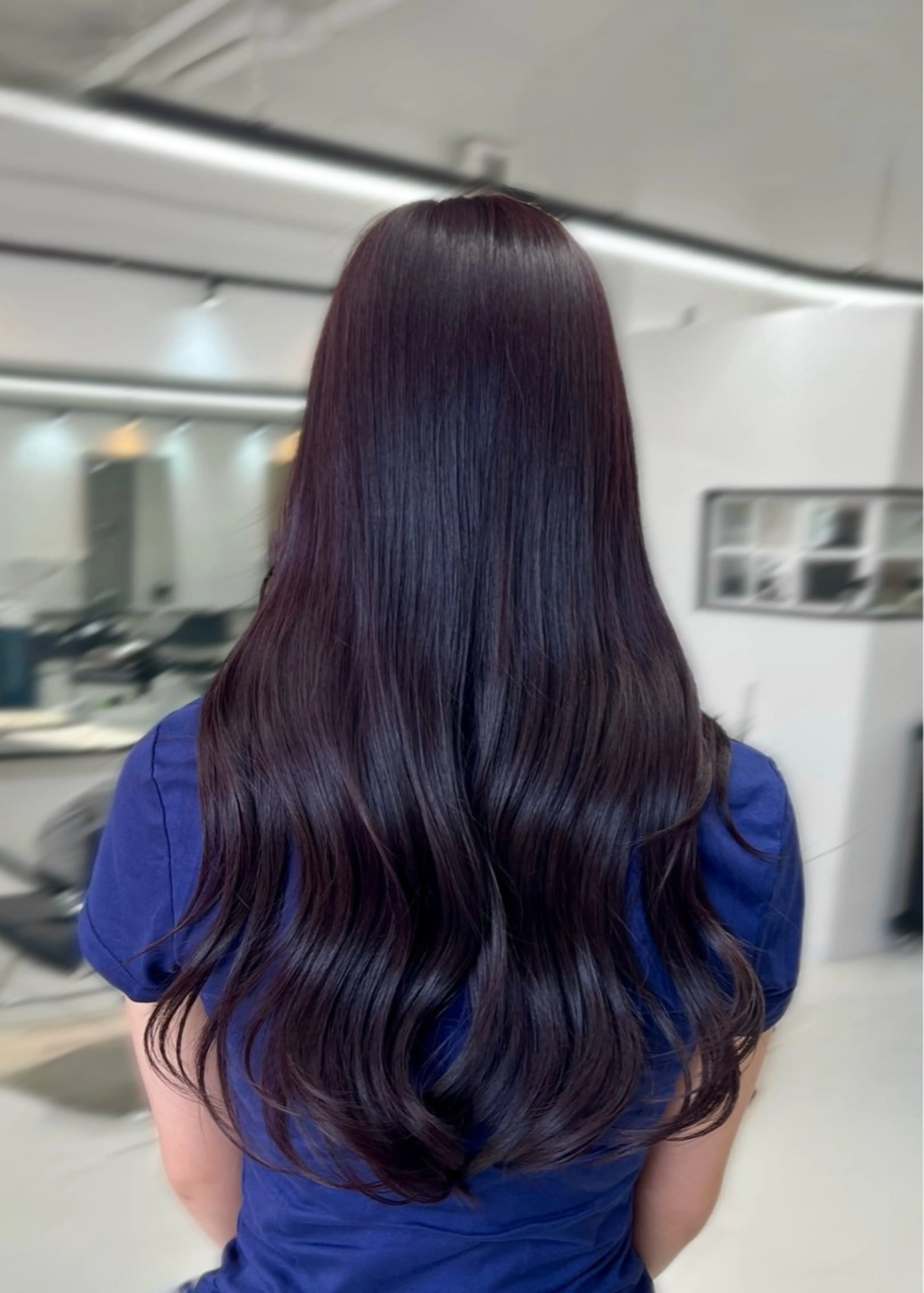 ロング カラー ヘアカラー トリートメント ブリーチなしWカラー /アレンジ/ユウミのヘアスタイル