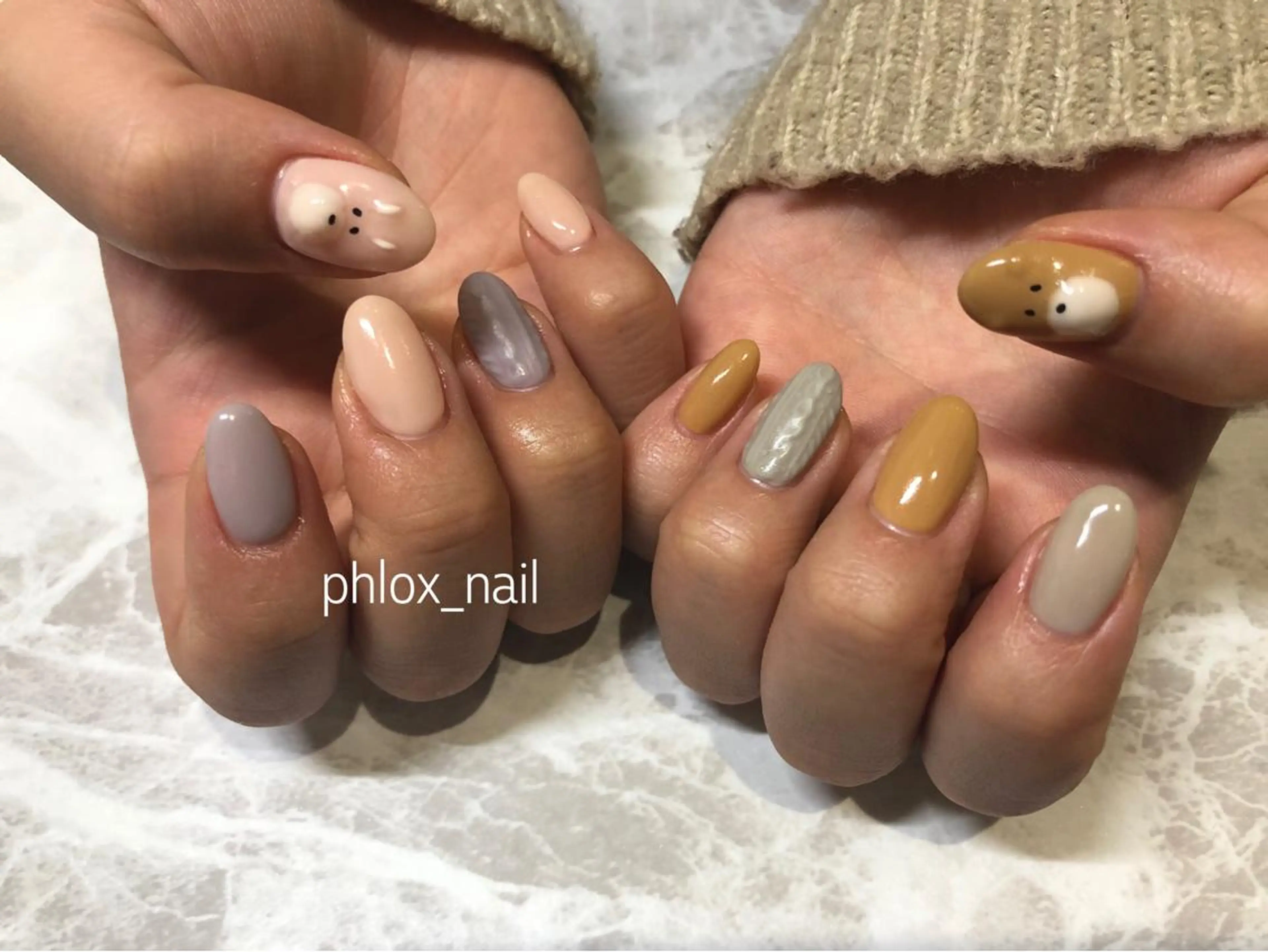 ネイル s/w ＿shokoのネイルデザイン