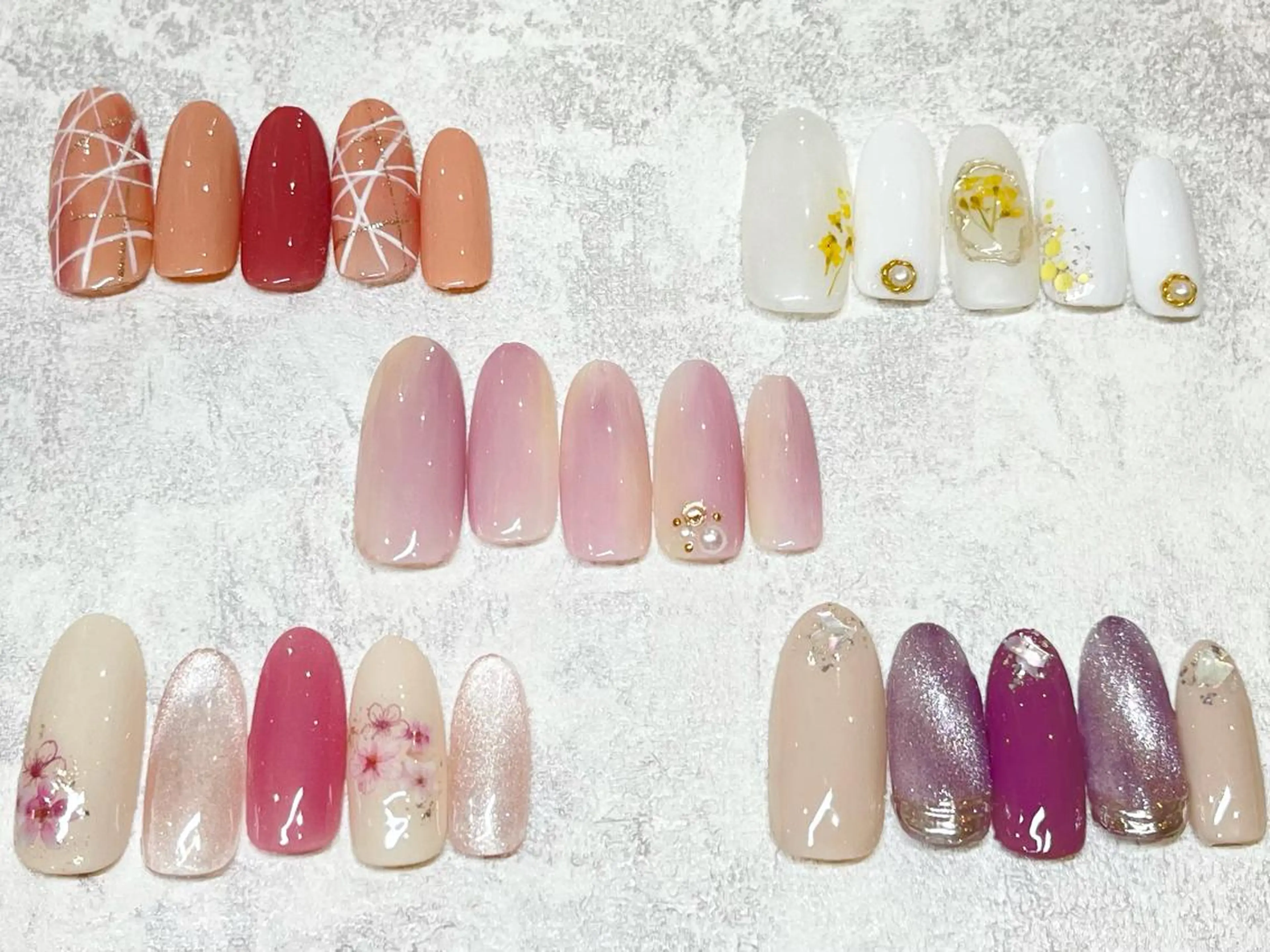 ネイル ハンドネイル 高尾 梨花のネイルデザイン