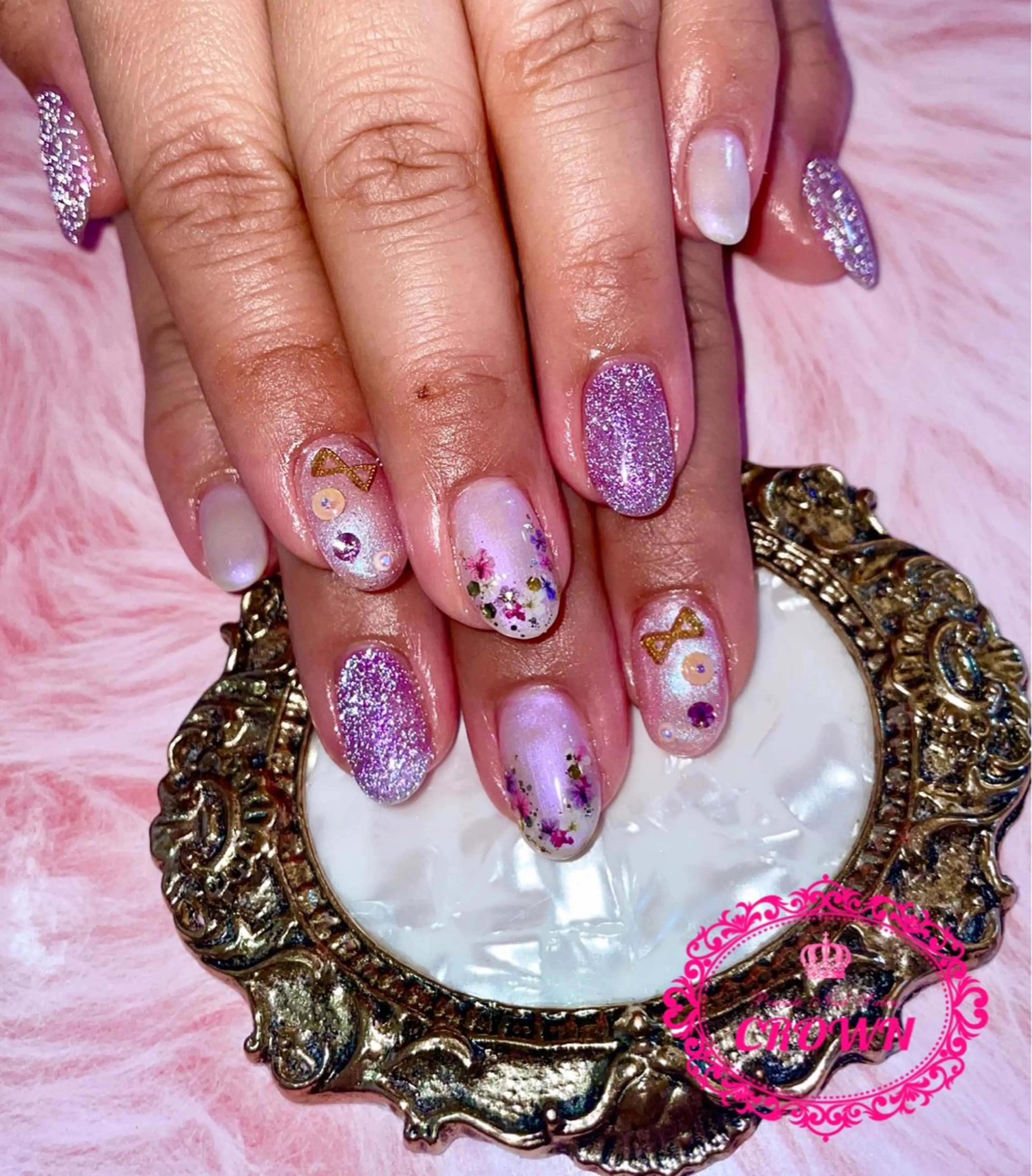 ネイル CROWN プライベートサロンのネイルデザイン