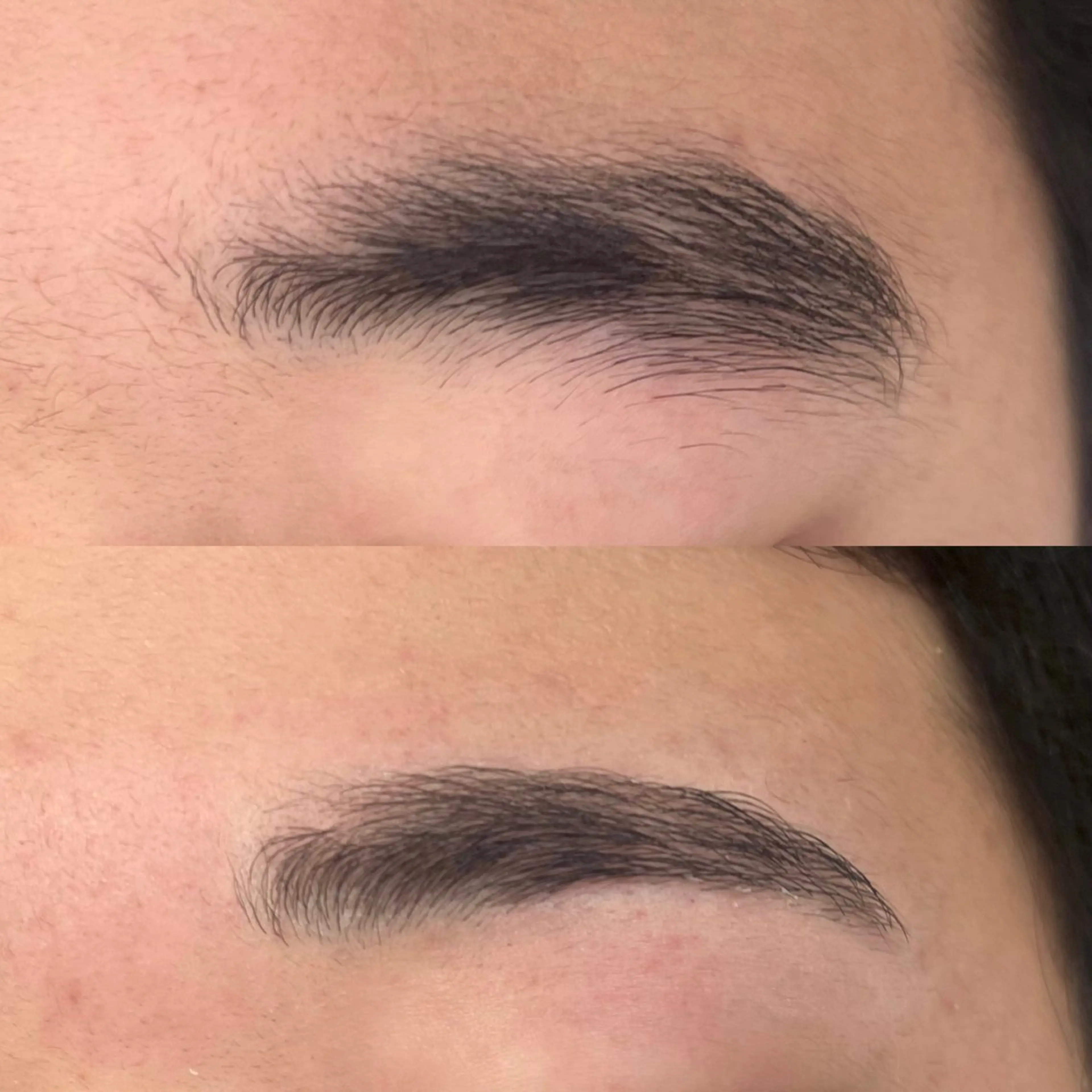 アイブロウ ワックス脱毛 カドムラ モエのヘアスタイル