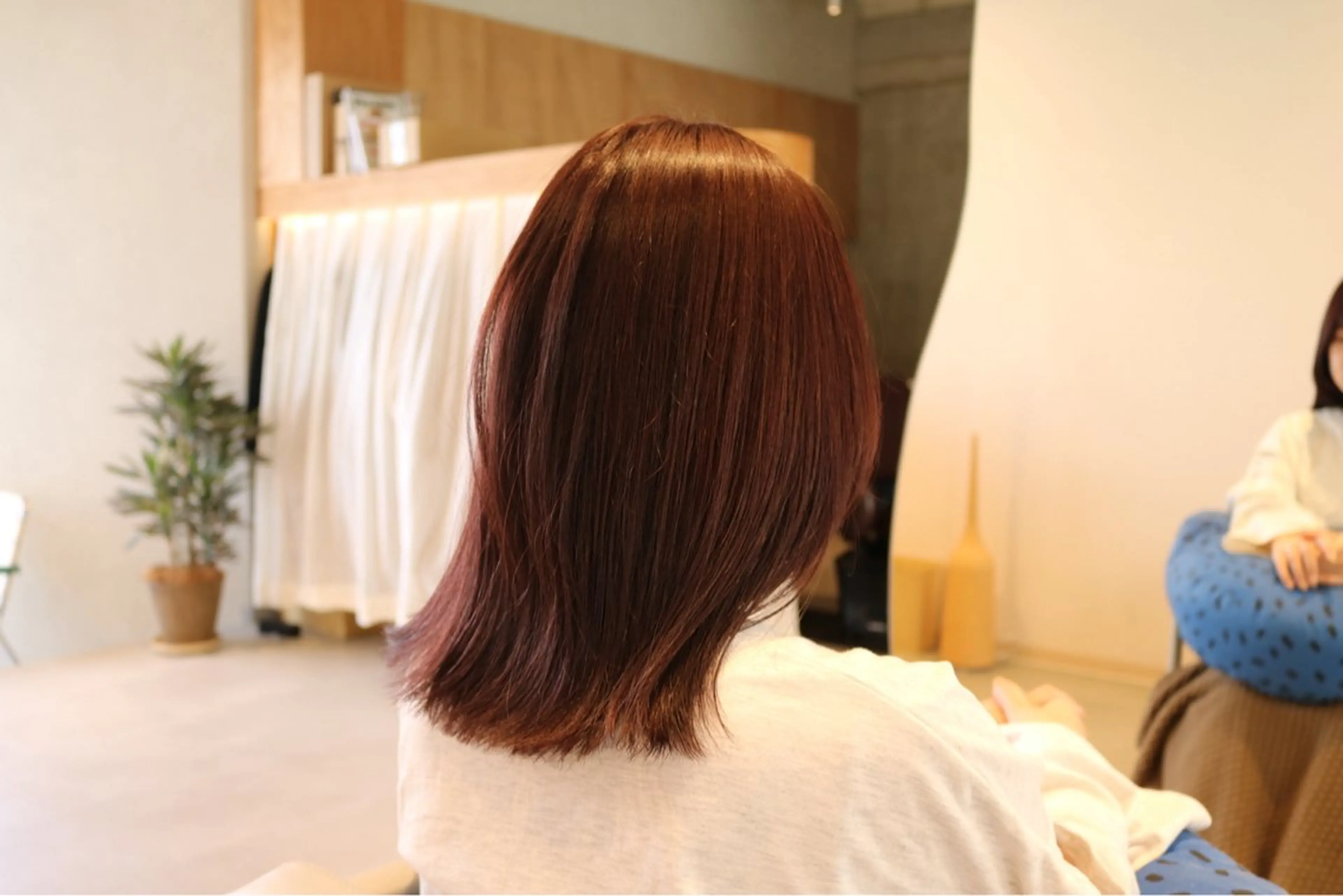 ミディアム カット ヘアカラー トリートメント レイヤー/ボブパーマ /垢抜け/タクミのヘアスタイル