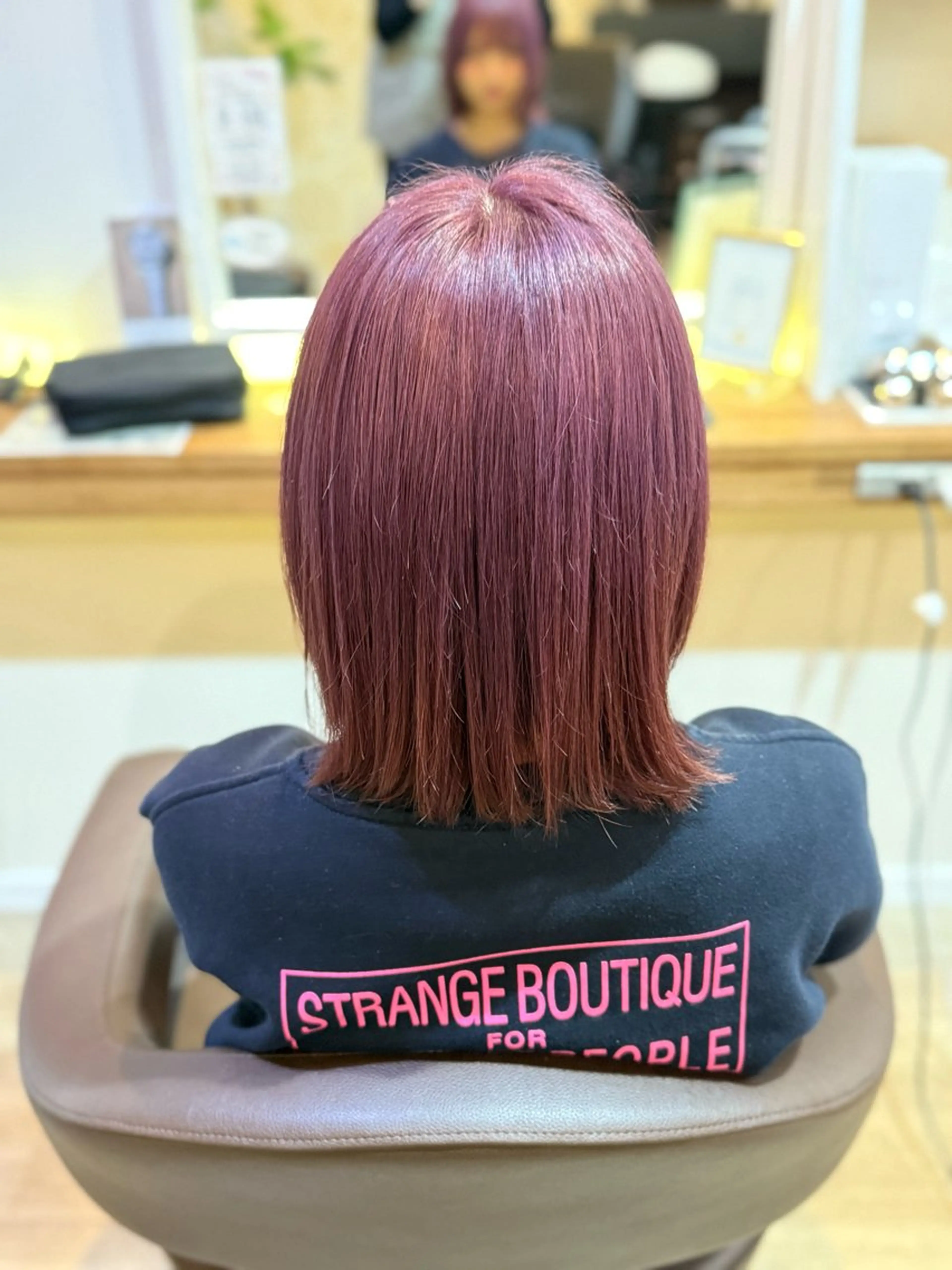 ミディアム ヘアカラー and Artのヘアスタイル