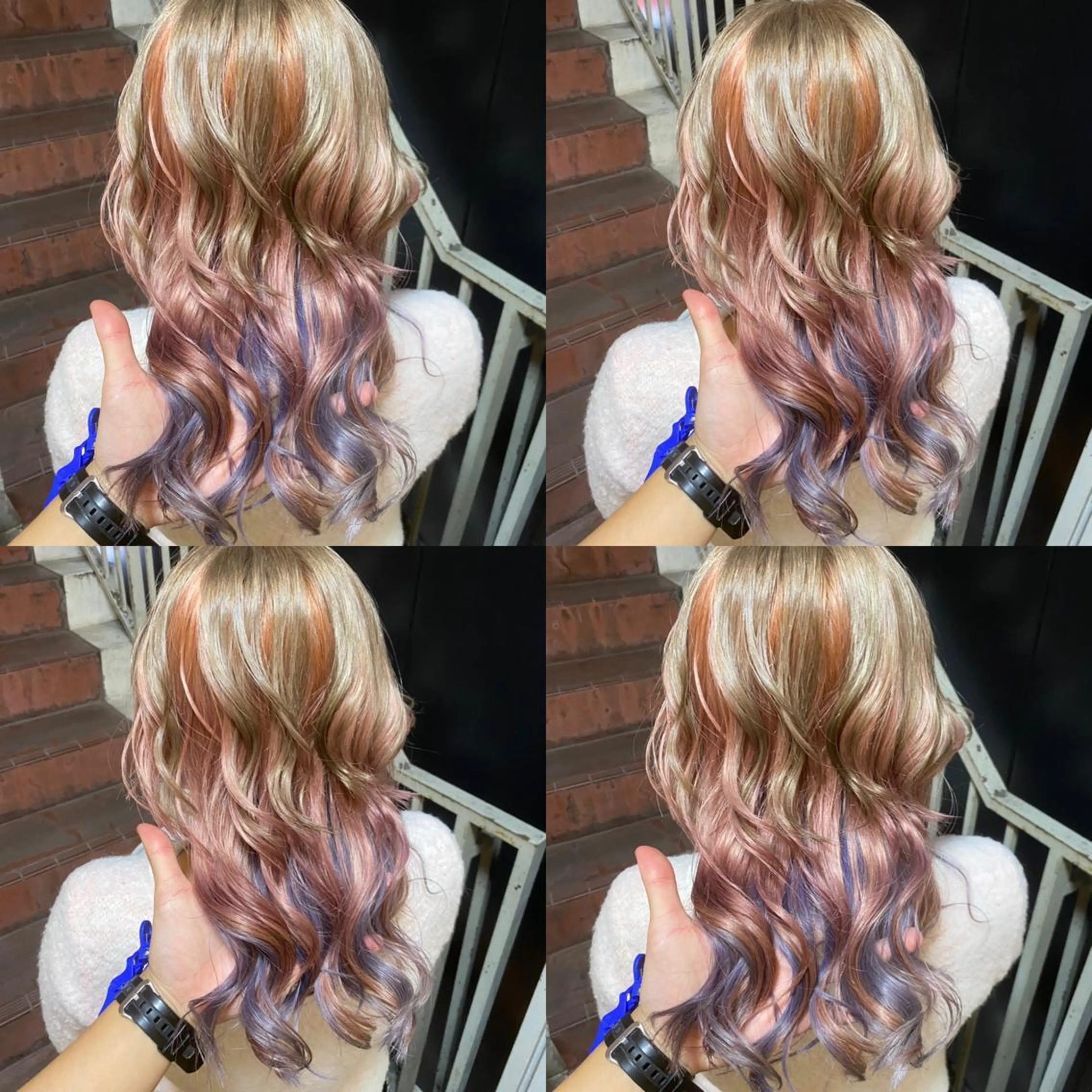 セミロング カラー カット パーマ トリートメント ご予約 宜しくお願いします！のヘアスタイル