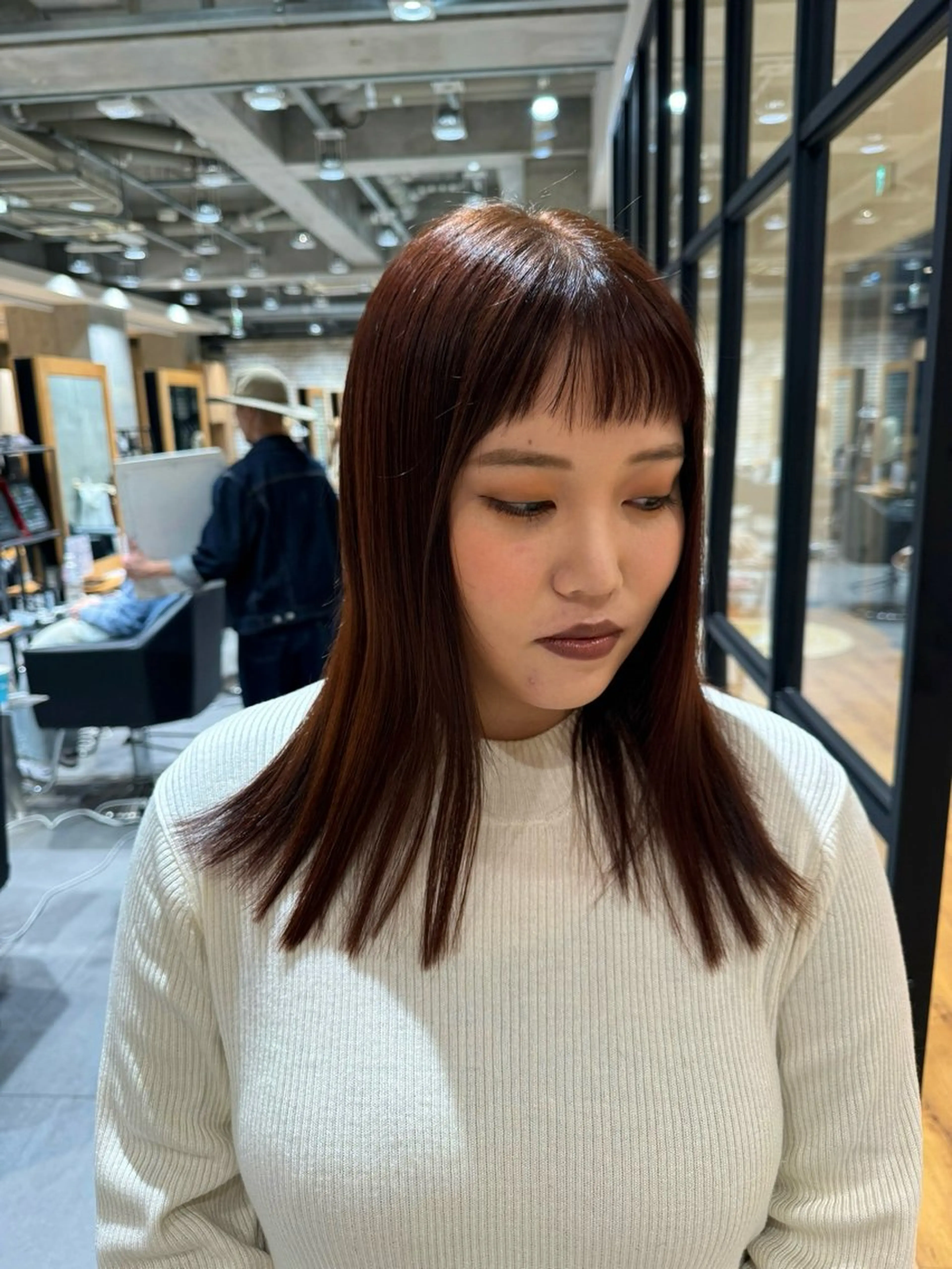 セミロング ReX  HAIR INTERNATIONAL 【レックスヘアーインターナショナル】所属・ReX 【心斎橋】 rin🌙のヘアスタイル