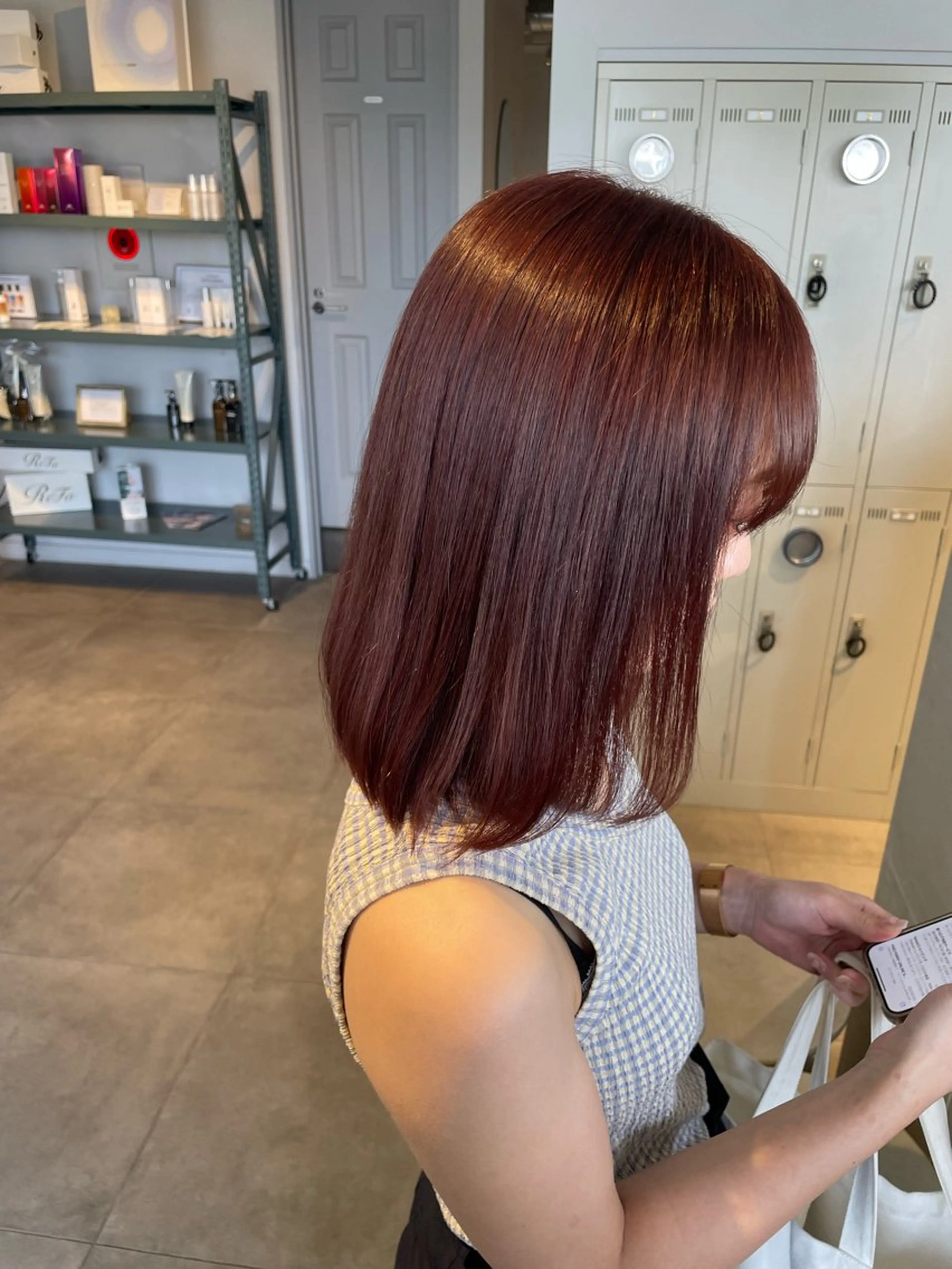 ミディアム カラー 辻堂メンズ特化 YU-YAのヘアスタイル