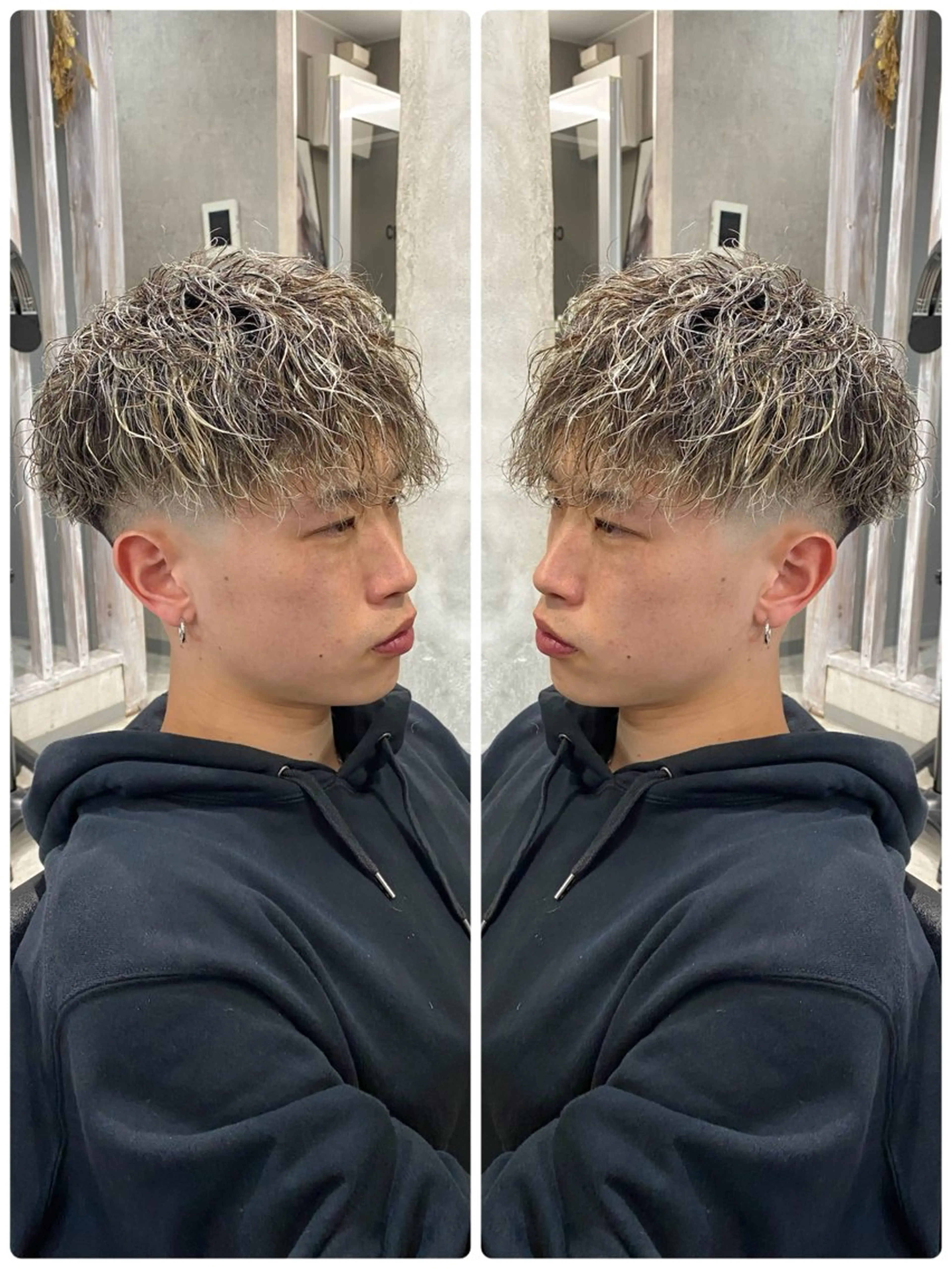 ショート カラー パーマ メンズ 🐉『メンズ美容師』 吉田龍星🐉のヘアスタイル