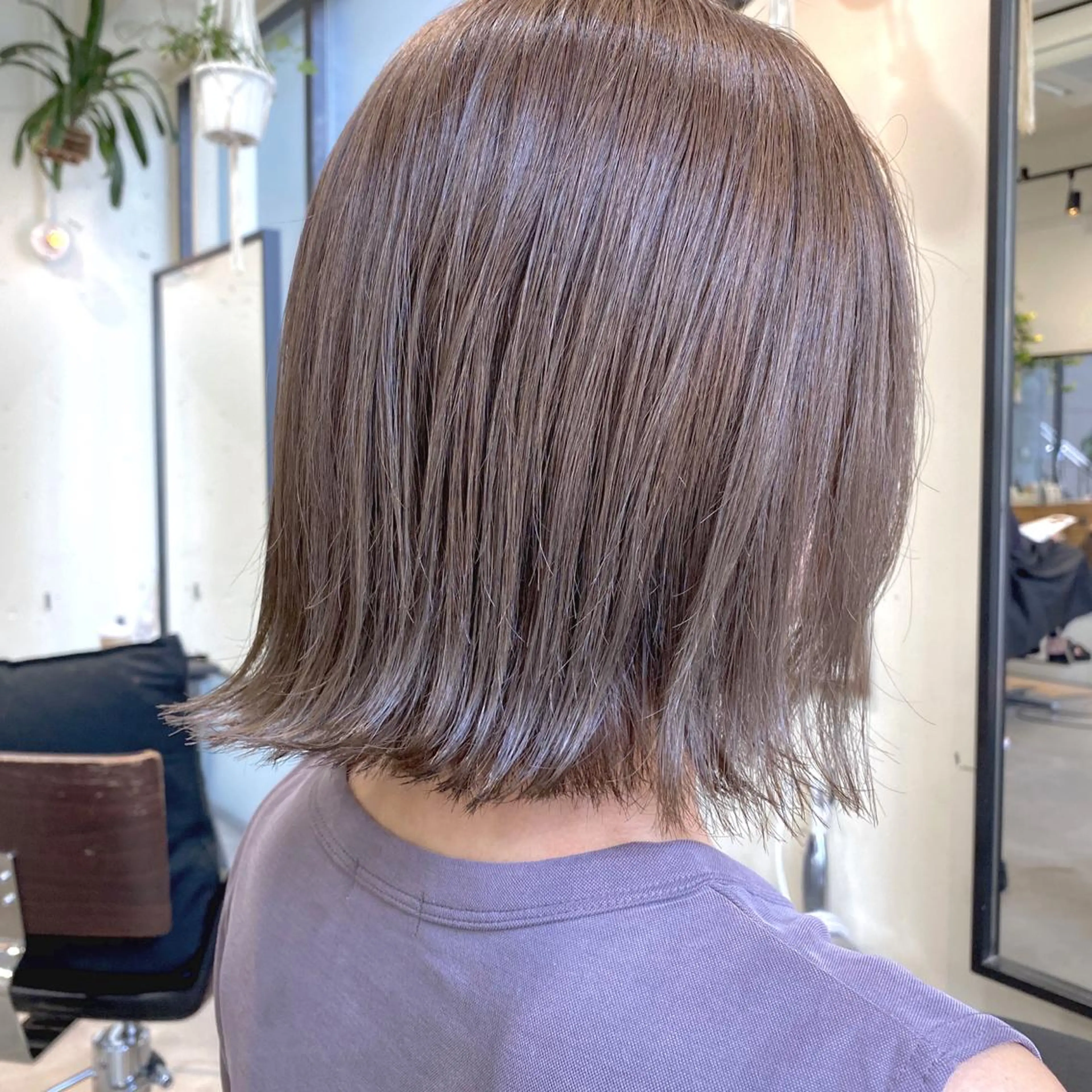 ミディアム カラー ヘアアレンジ 【ダメージレス施術】 【透明感】北村 拓也のヘアスタイル