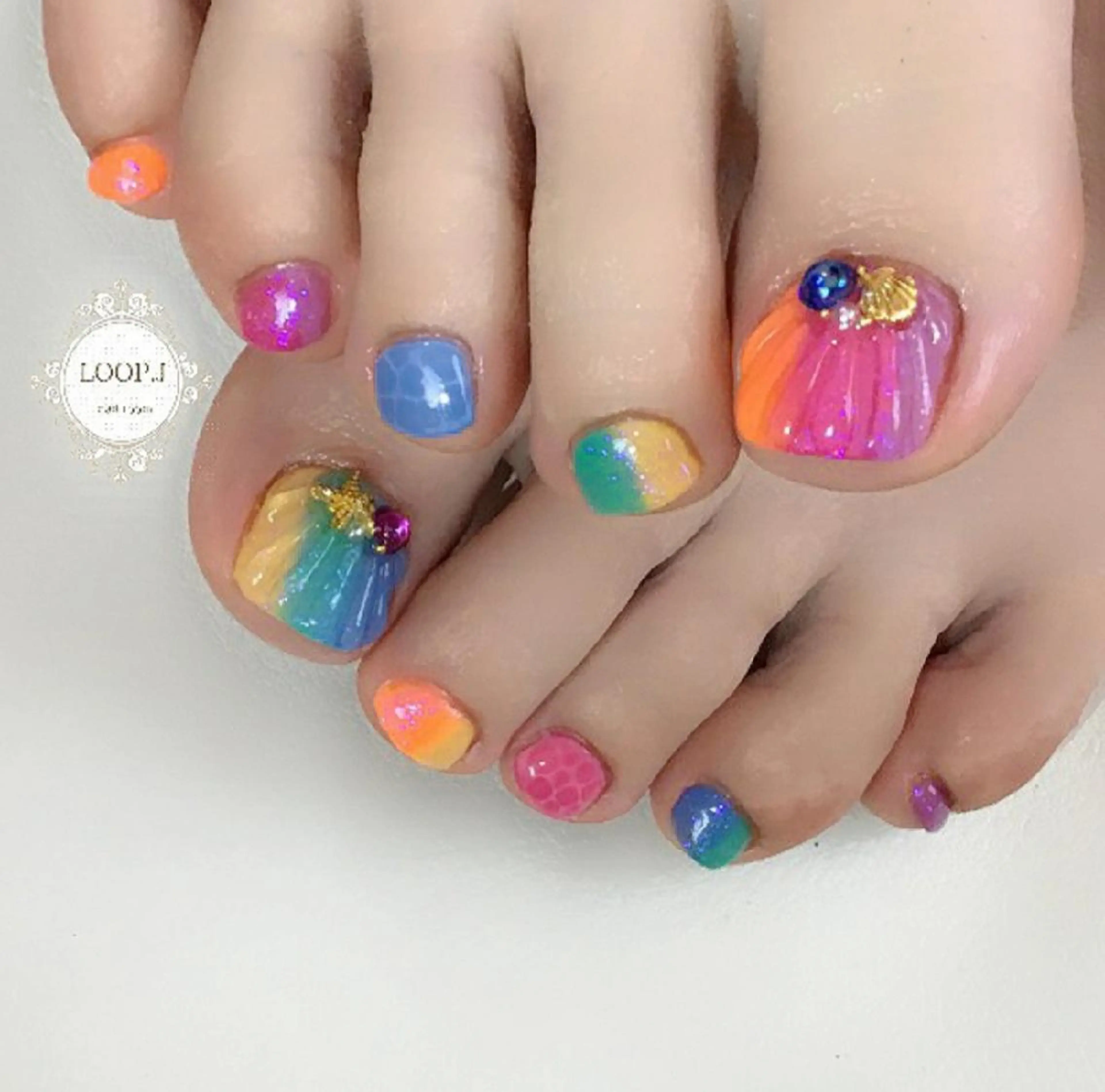 ネイル おおくぼ めぐみのネイルデザイン