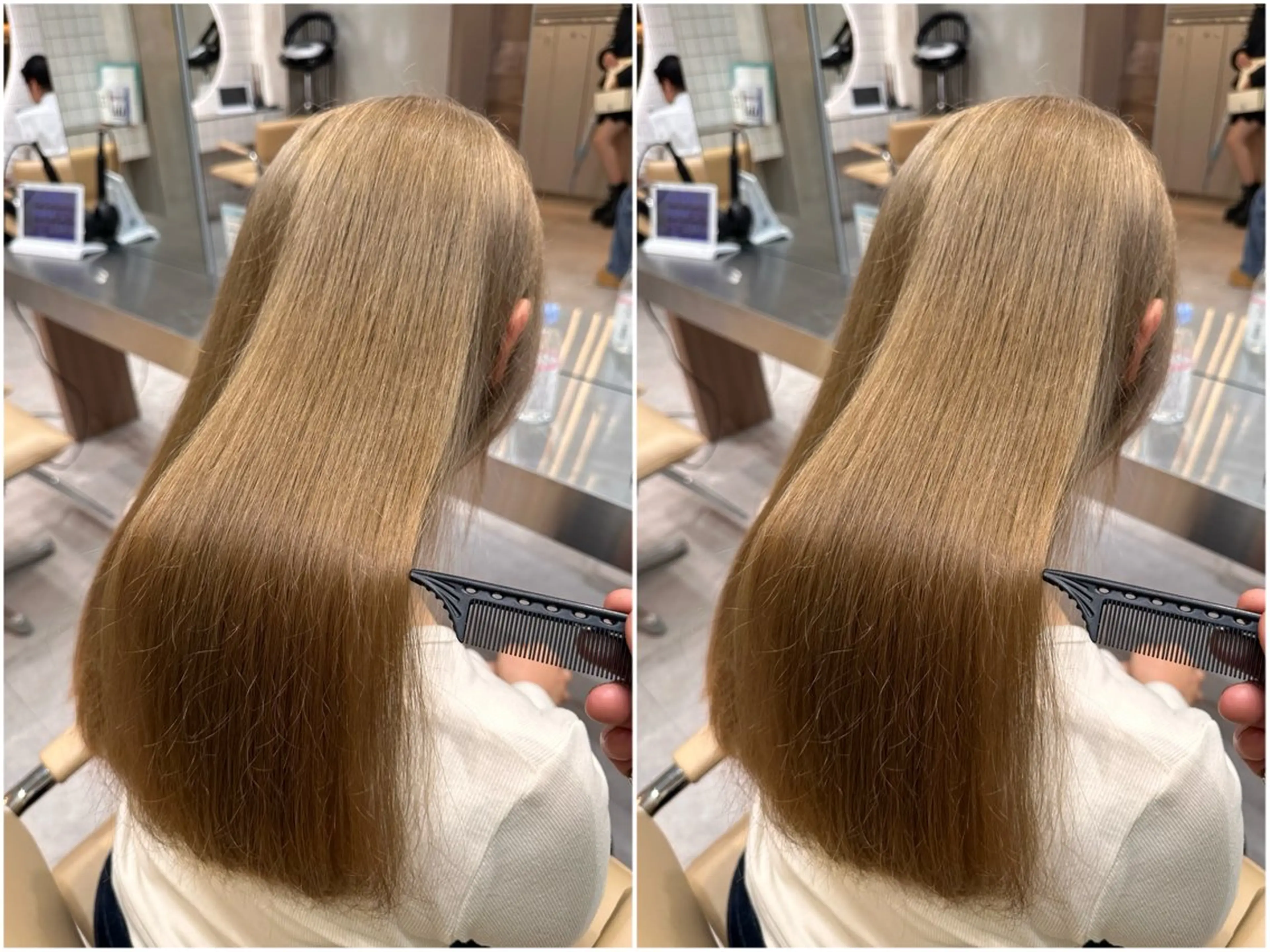 ミディアム ヘアカラー La fith hair rond 立川店所属・kyosuke 透明感カラーのヘアスタイル