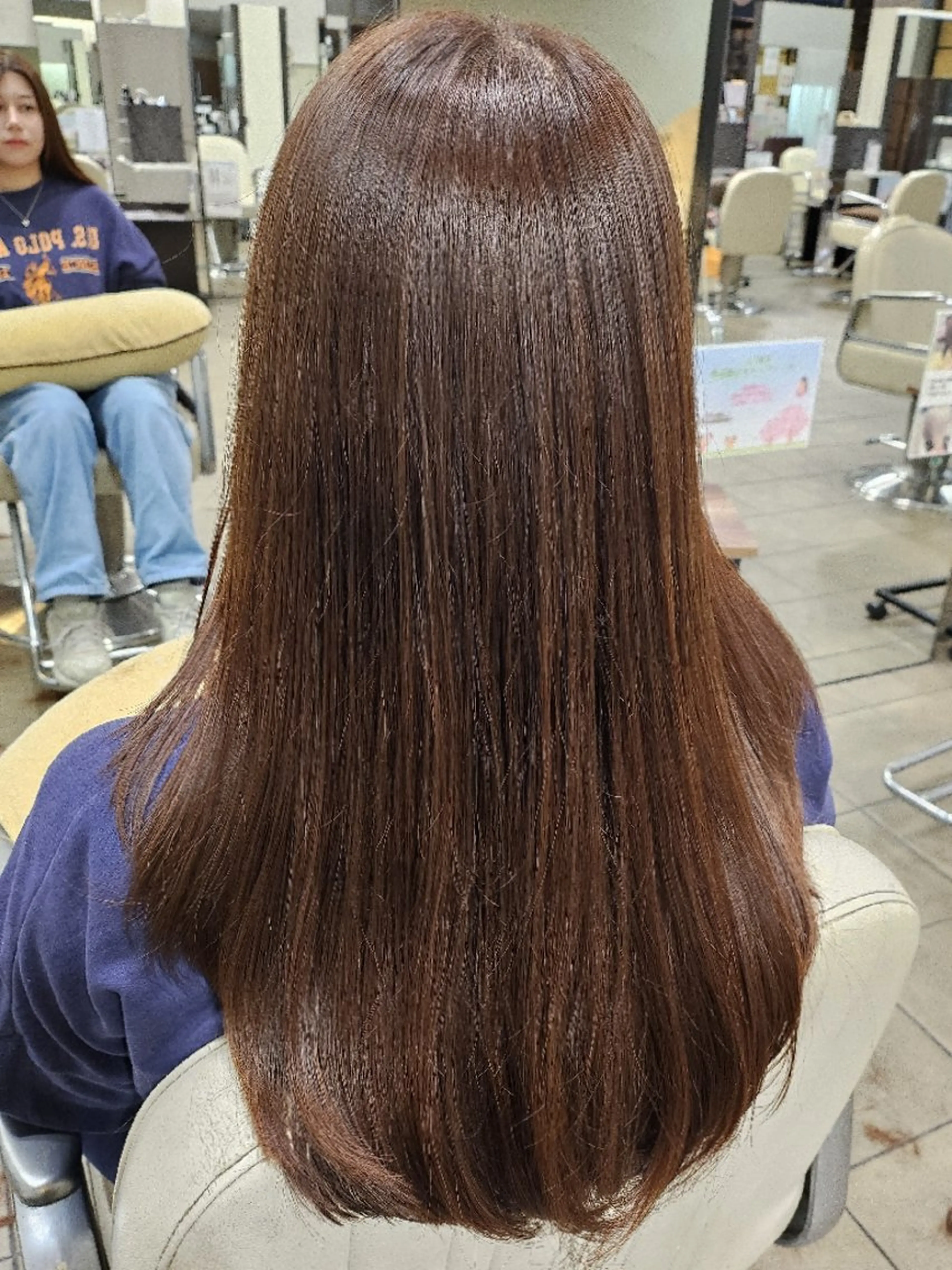 ロング 寺西紗友望/髪質改善 ストレート/ボブのヘアスタイル