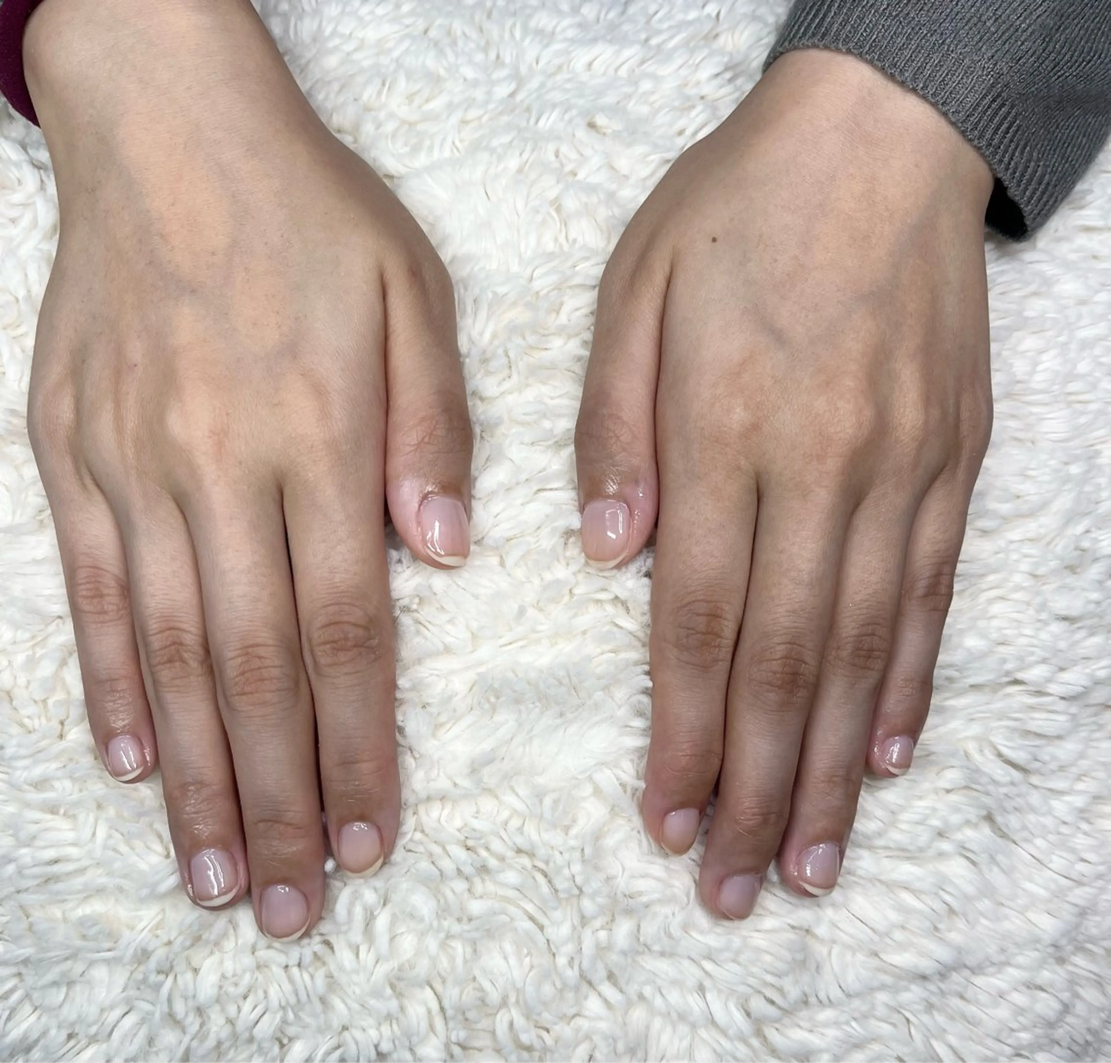 ネイル クリアネイル nailroom HARU.のネイルデザイン