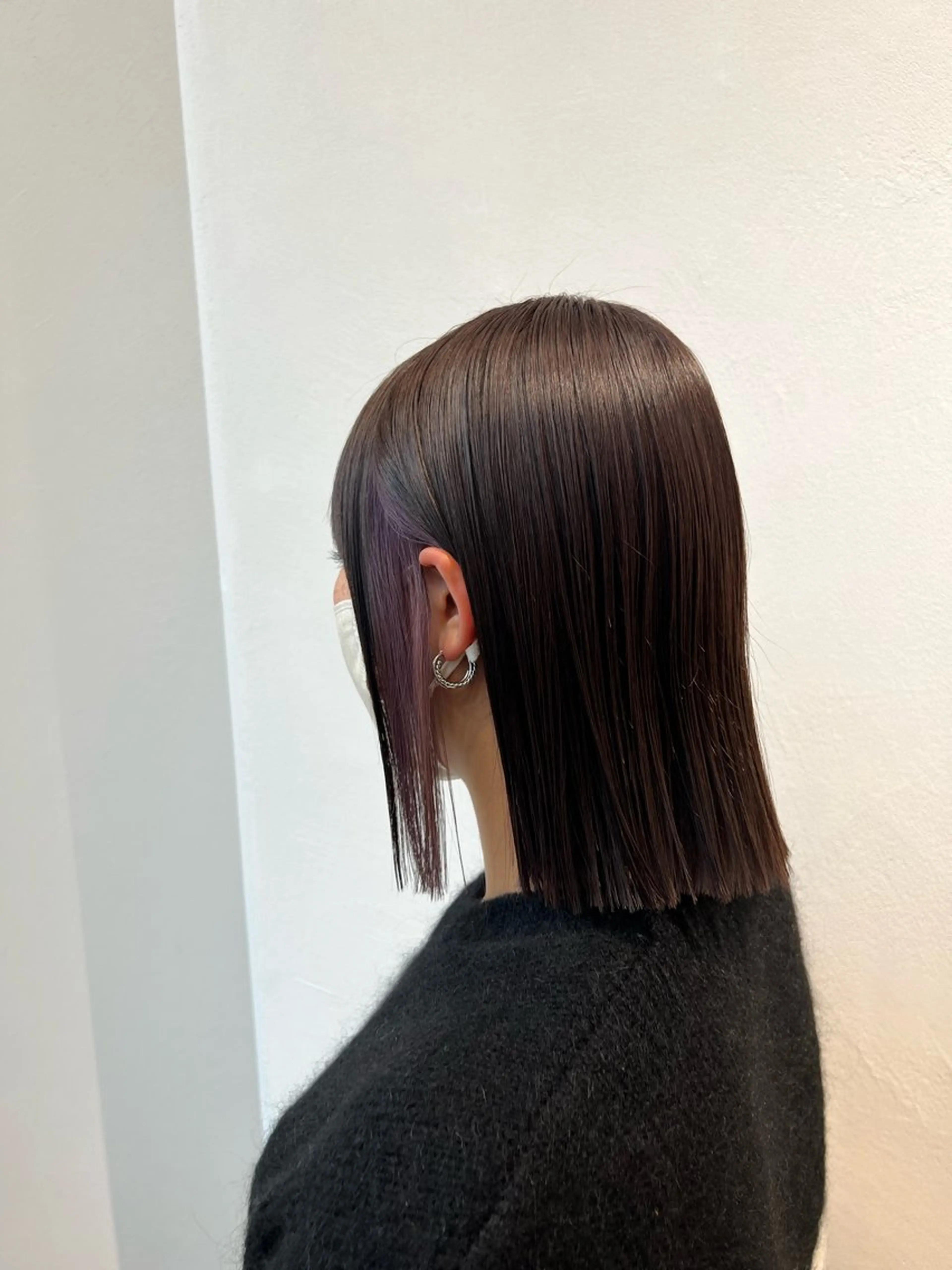 ミディアム カラー ✨髪質改善 縮毛矯正 艶髪 立川 コウキ✨のヘアスタイル