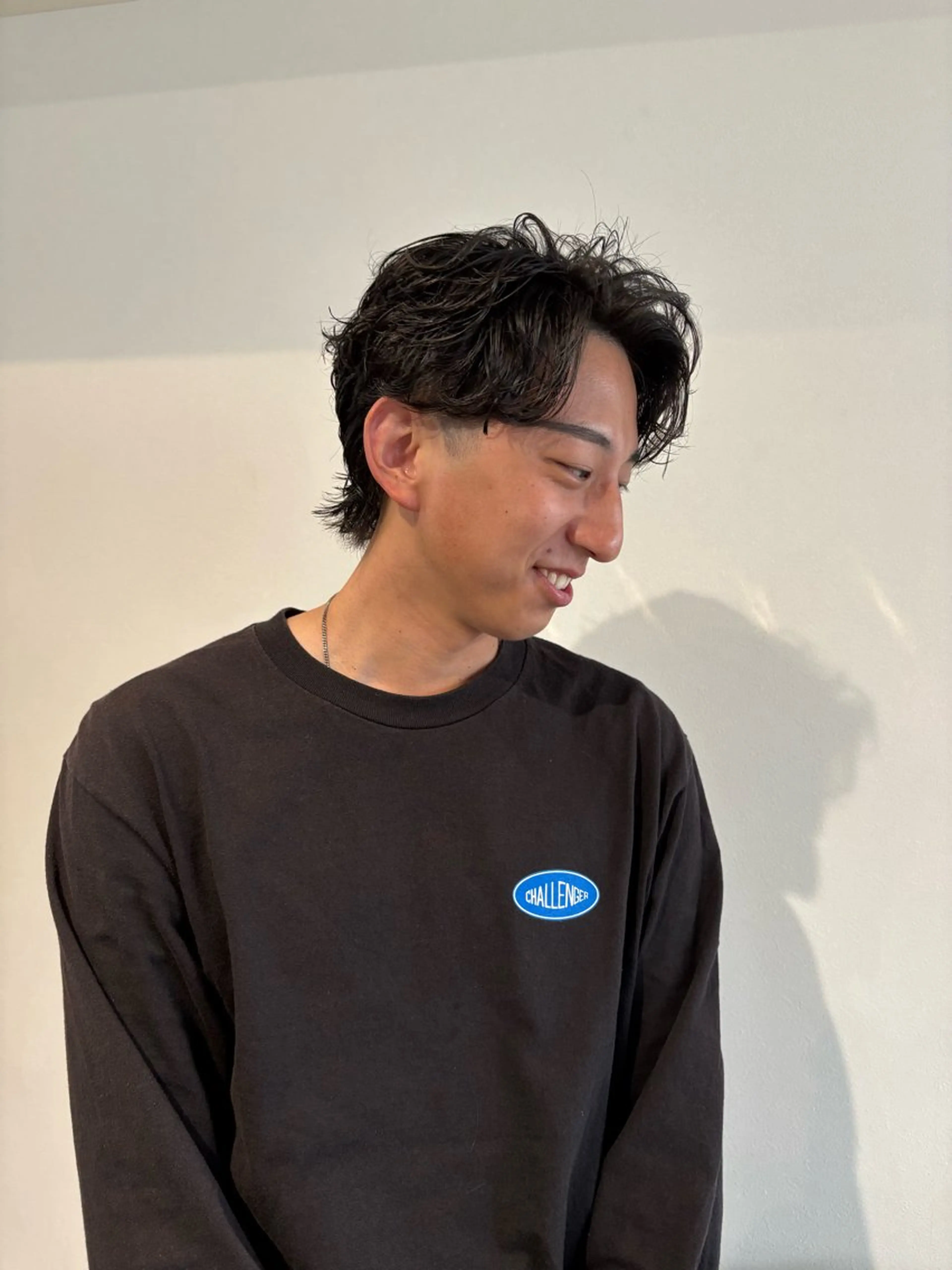 パーマ メンズ フェザーパーマ メンズパーマ カット パーマ ANY/メンズ特化/ シバヤ　ユウキのヘアスタイル