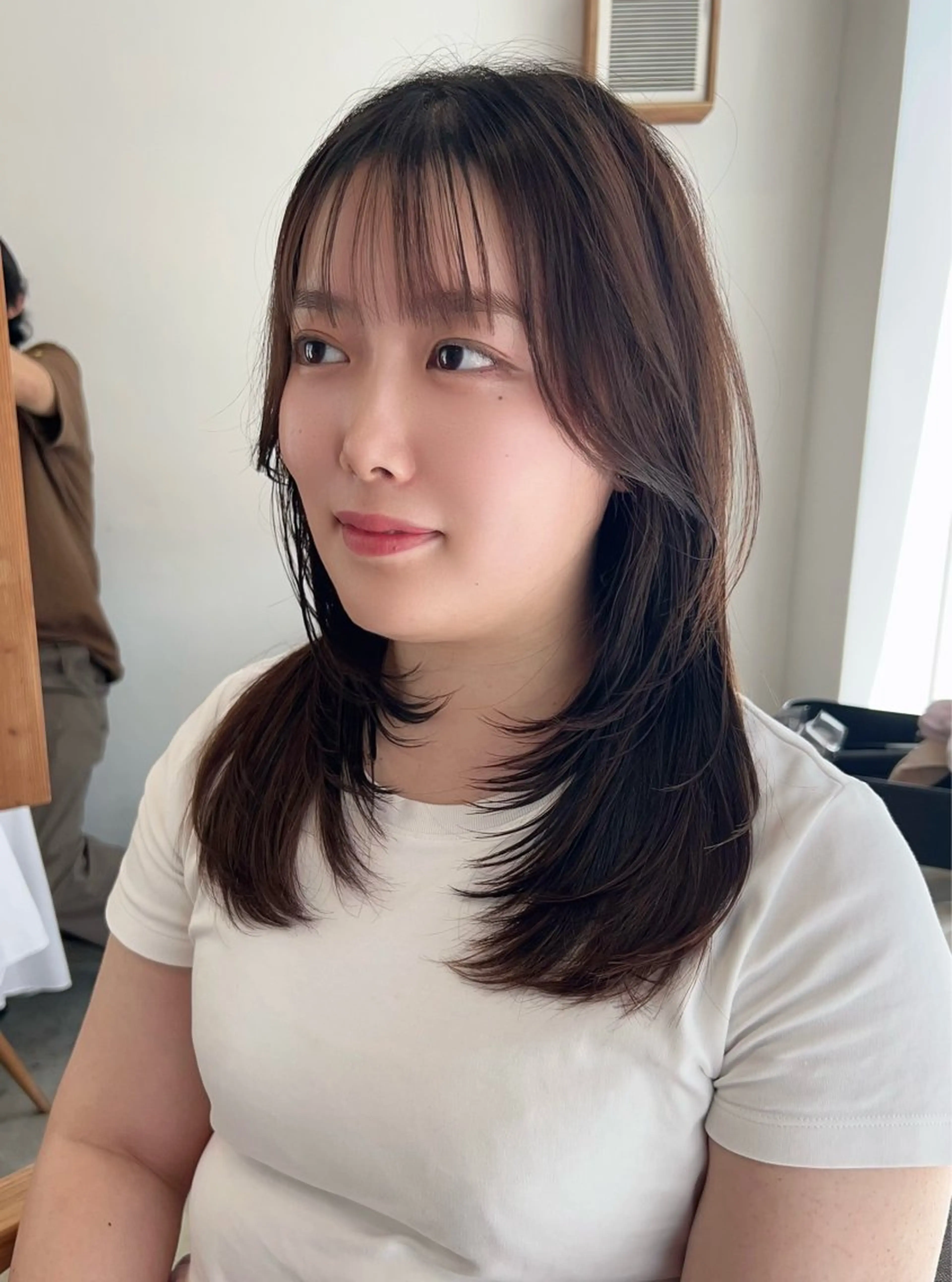 ミディアム カット トリートメント 韓国レイヤー/ハイ トーン/優太のヘアスタイル