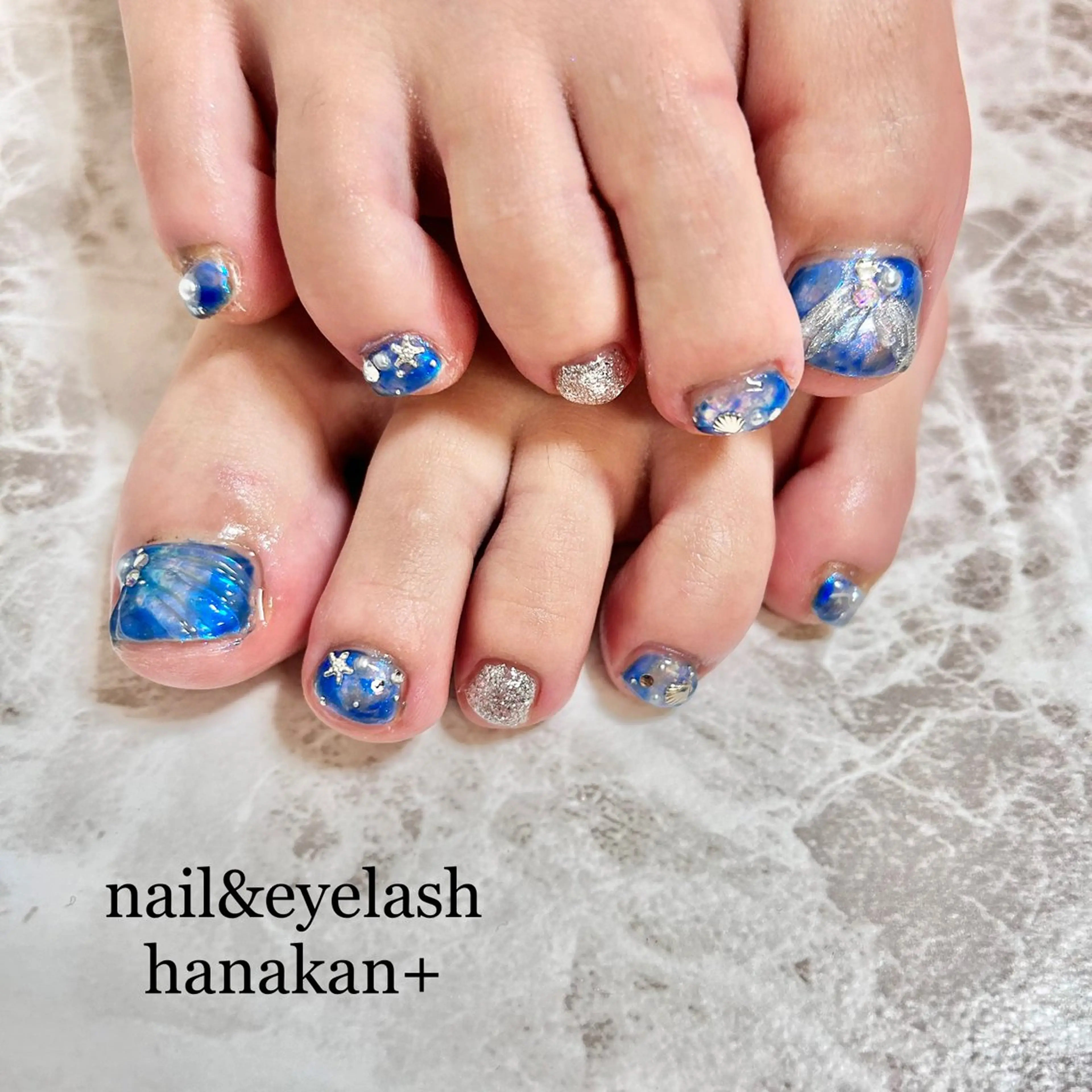 ネイル フットネイル S Fumiのネイルデザイン