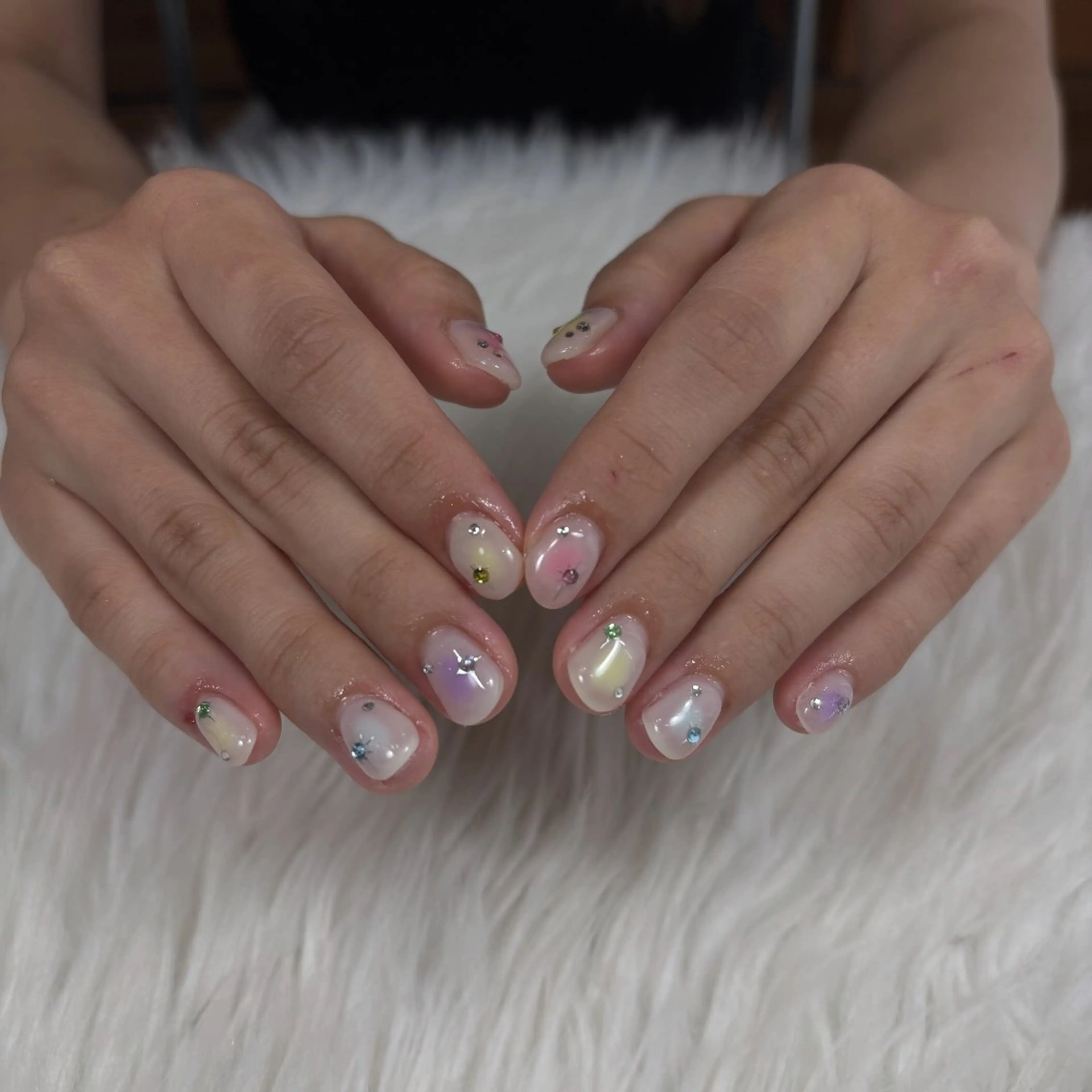 ネイル ハンドネイル 🦋Hina🦋 1月予約受付中✨のネイルデザイン