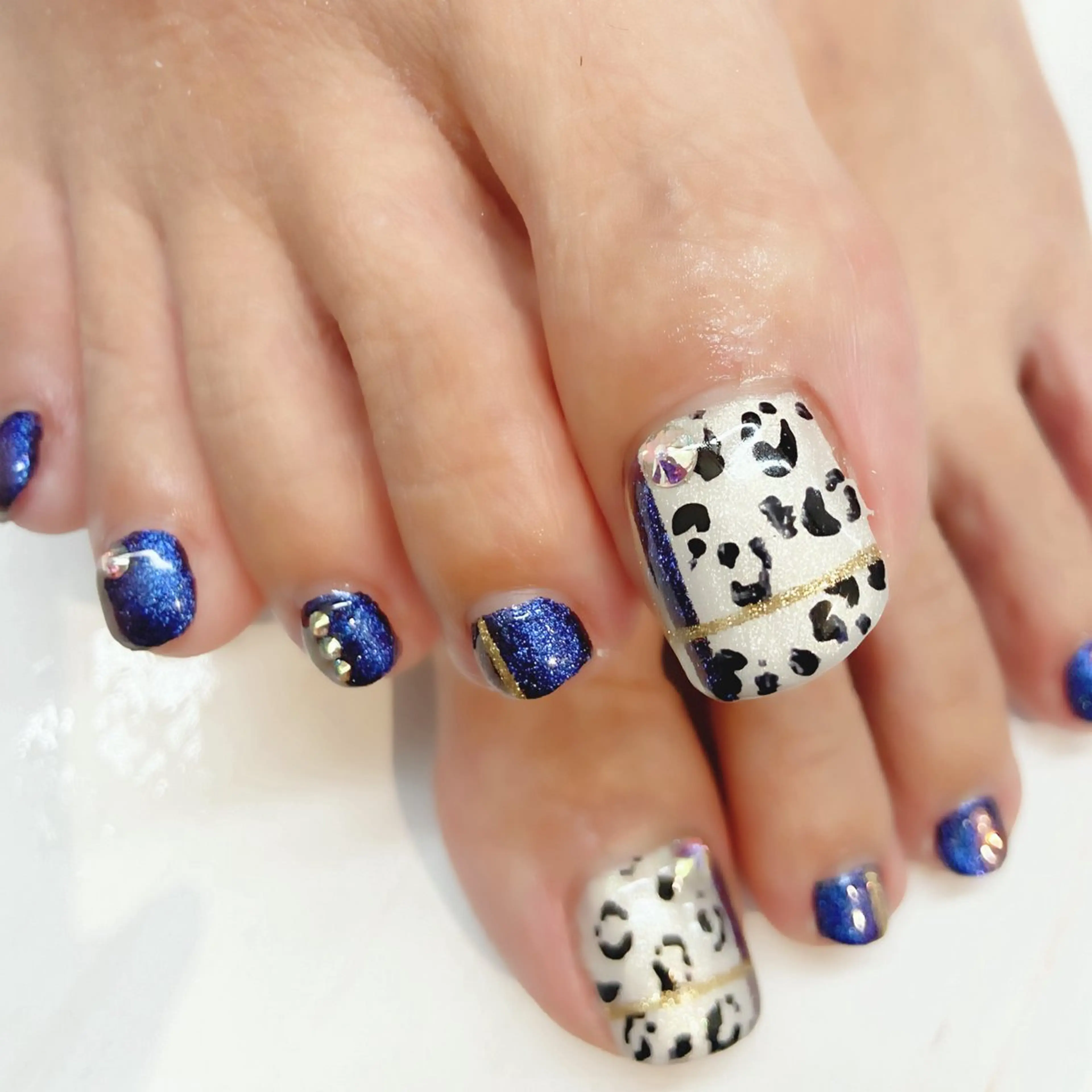 ネイル フットネイル 柘植 祐子のネイルデザイン