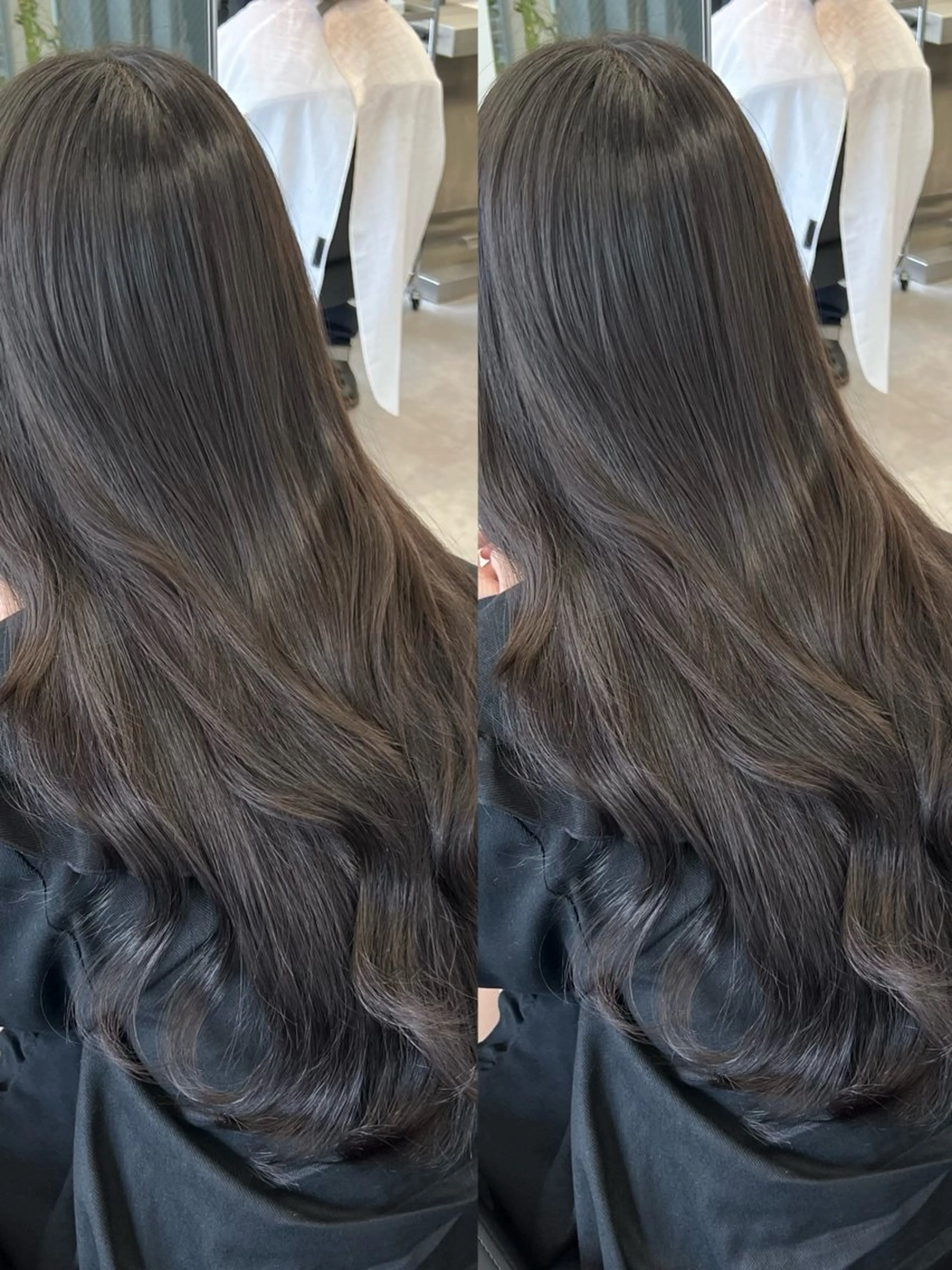 【２回目以降】カット＋カラー＋最高級人毛100%シールエクステ80本💕の写真