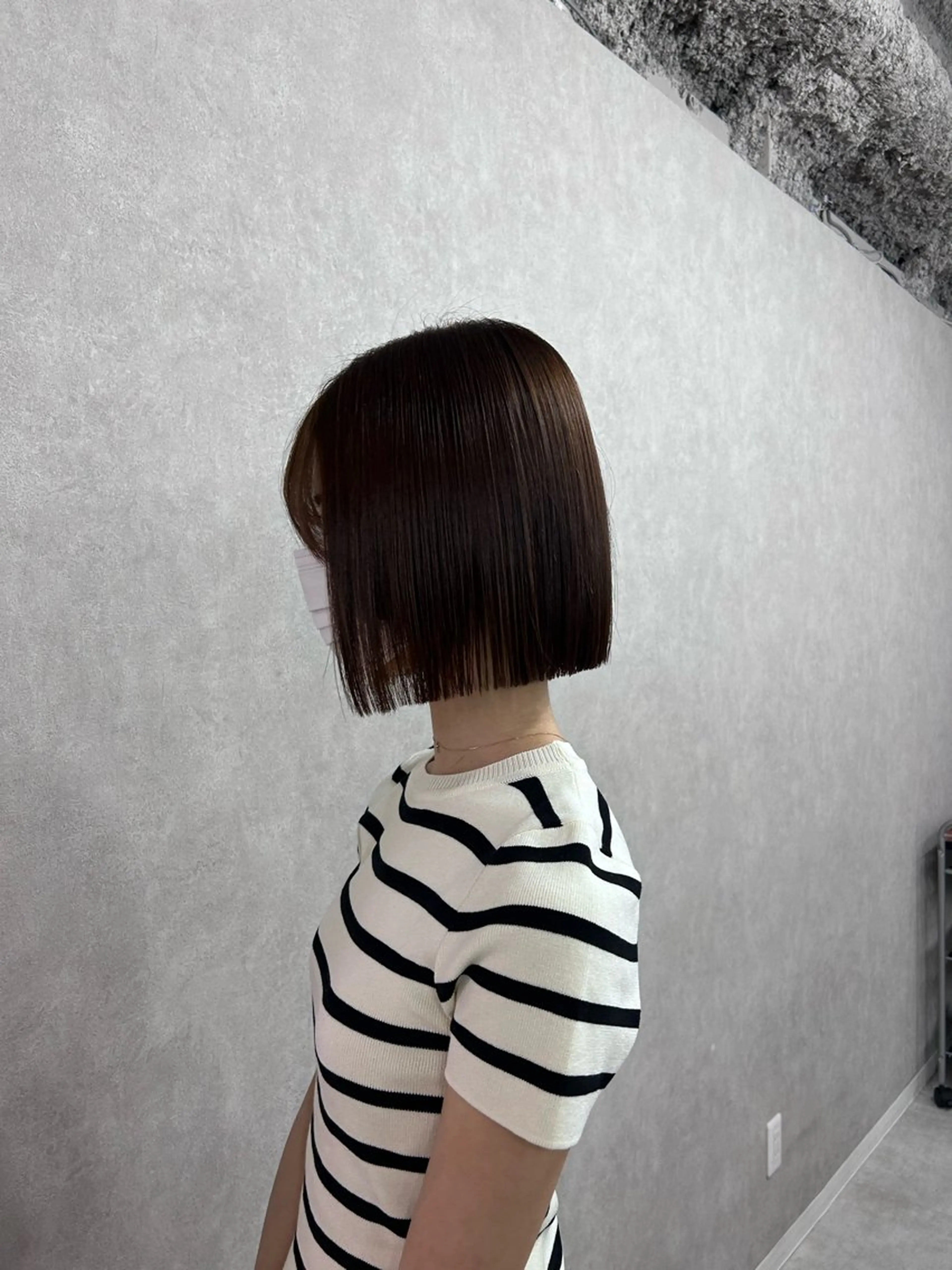 ショート 切りっぱなしボブ♡ Chiharuのヘアスタイル