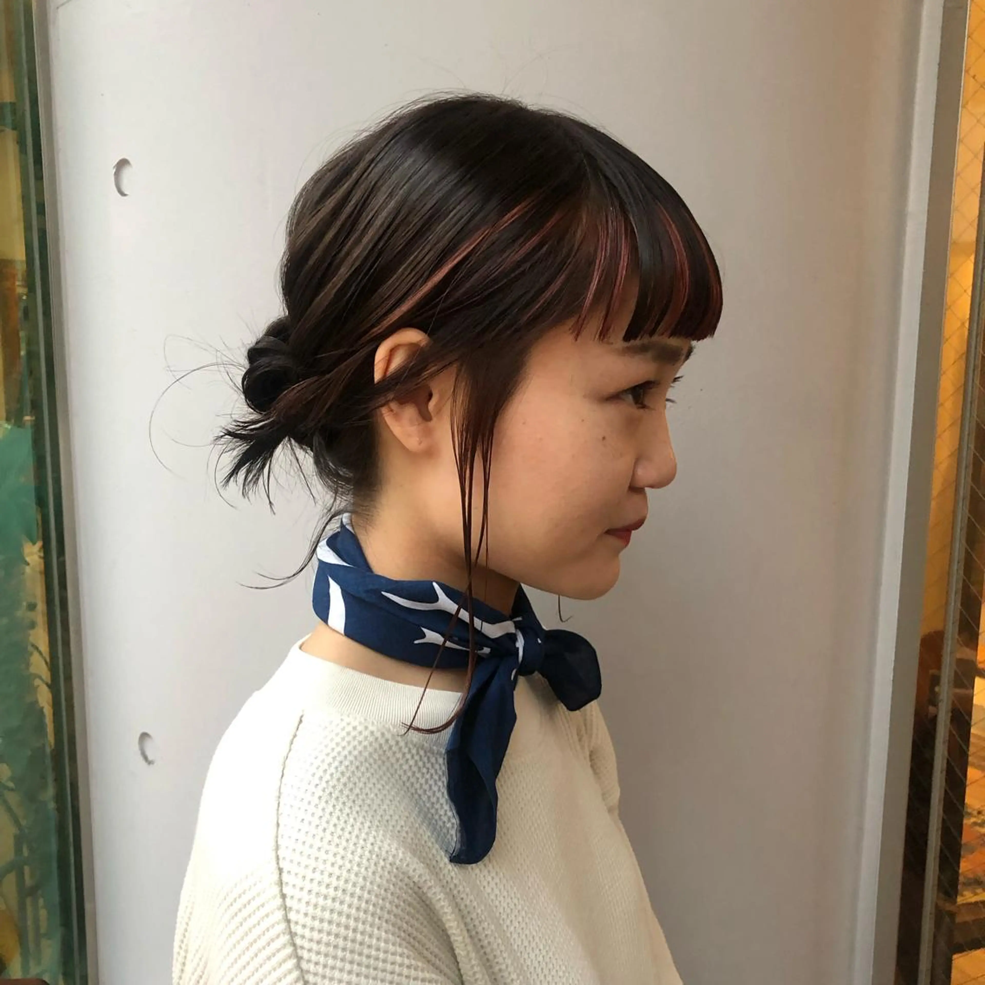 ミディアム カラー パーマ ヘアアレンジ BRUNTJET所属・MAEDA MADOKAのヘアスタイル