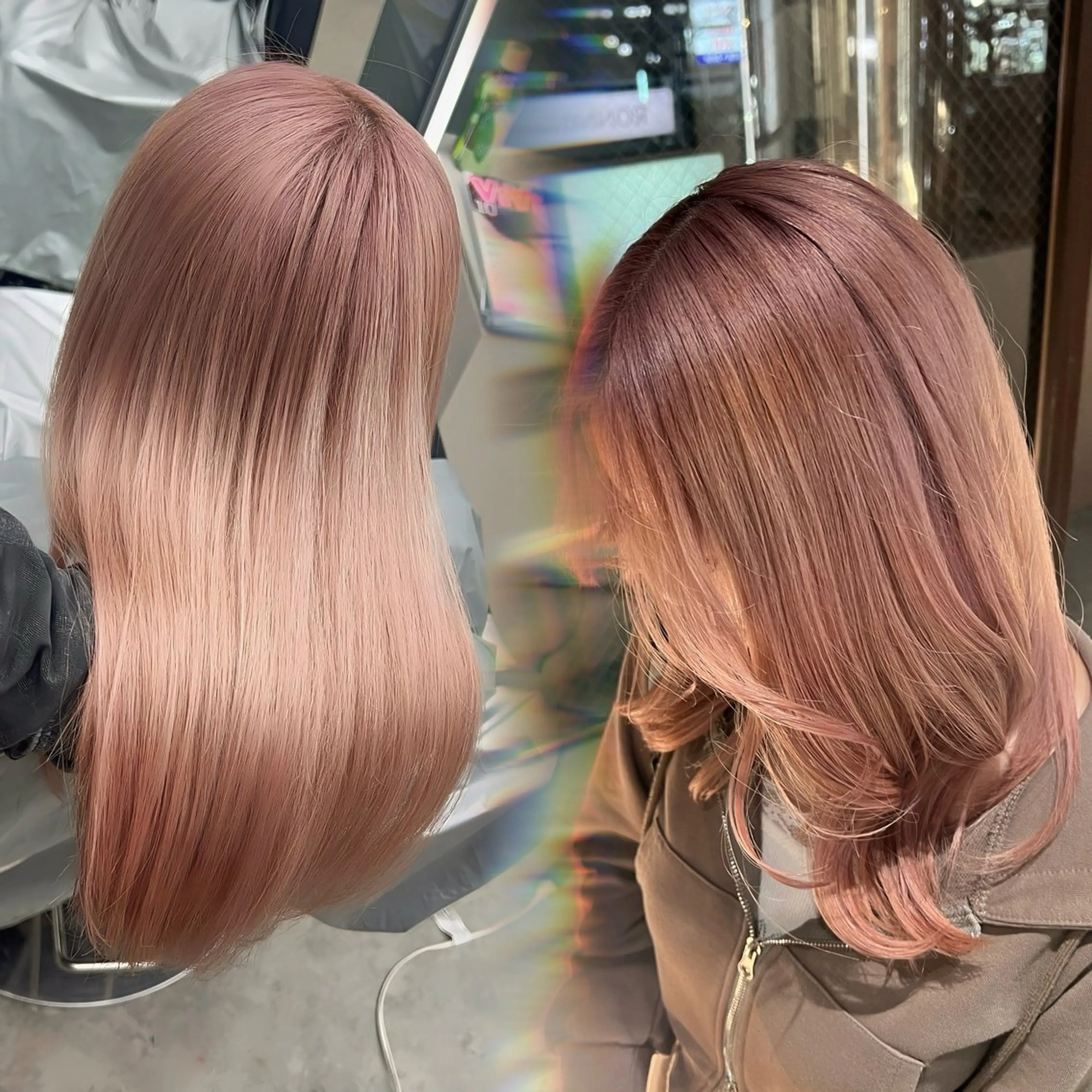 ミディアム ヘアカラー トリートメント 今が1番似合う自分に /志音のヘアスタイル