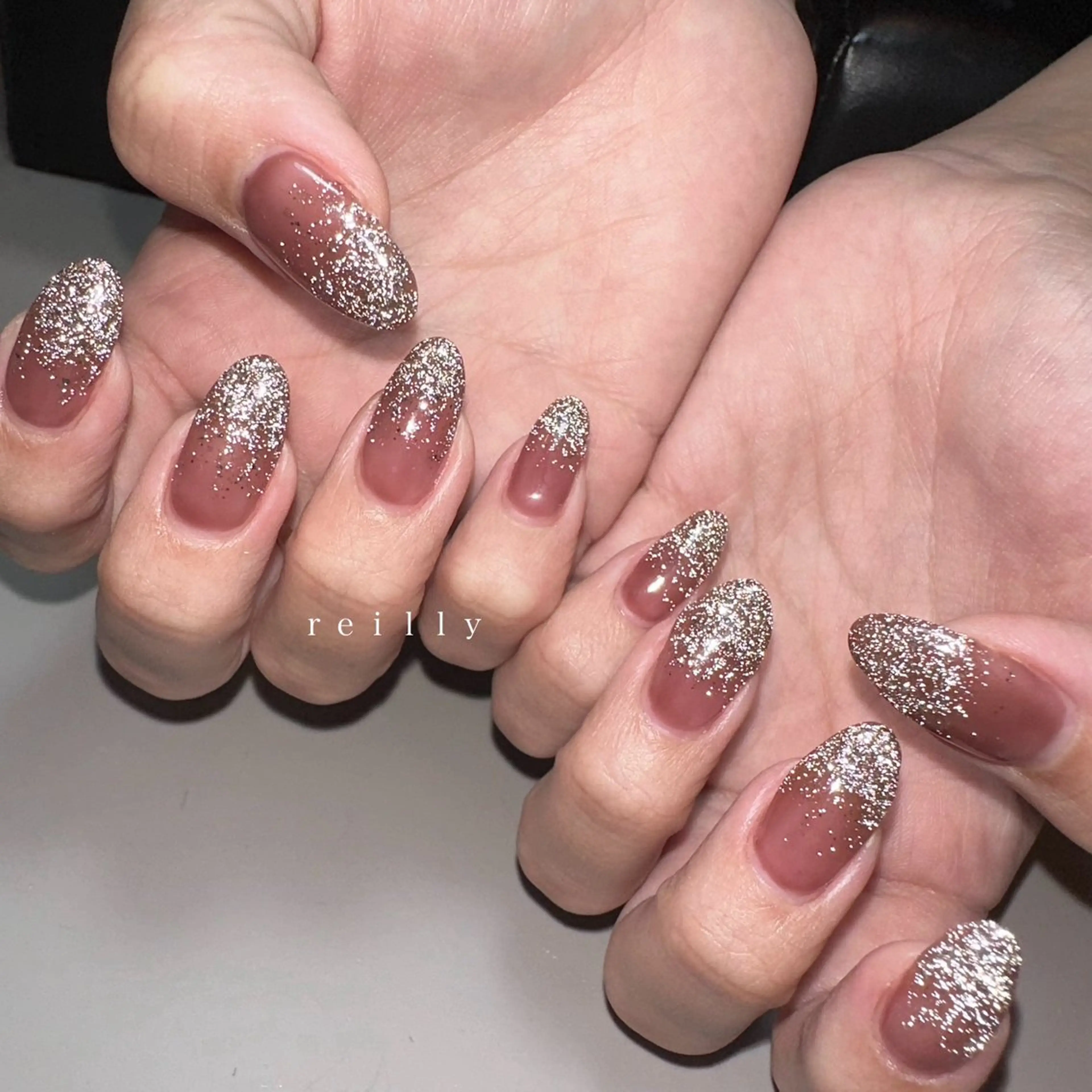 ネイル チークネイル 長さ出し フットネイル フレンチネイル ジェルネイル ハンドネイル Reilly nail.所属・Reillynail レイリーネイルのネイルデザイン