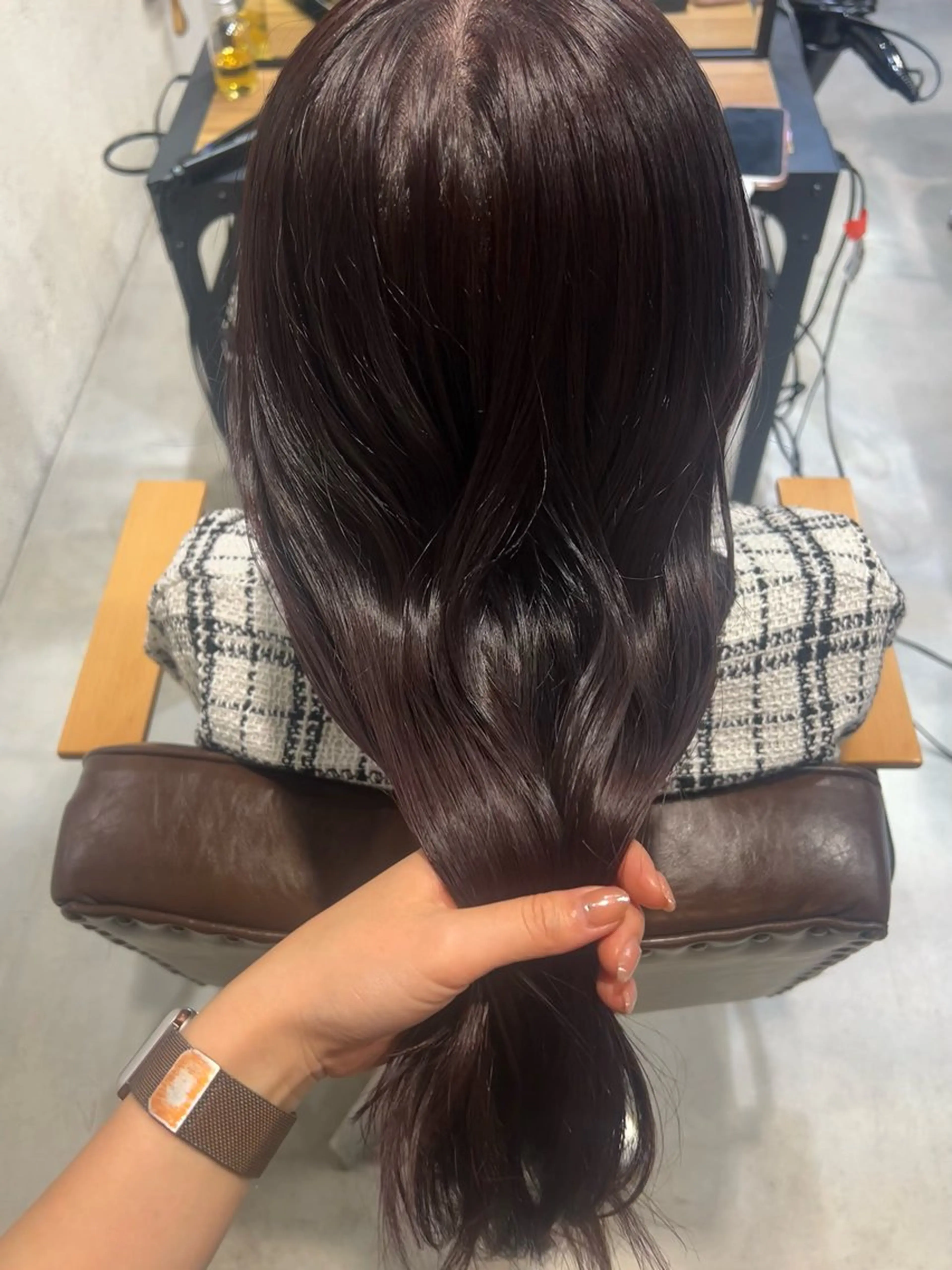 カラー ラベンダーカラー ヘアカラー トリートメント Jr.stylist 🎀Sakuraのヘアスタイル