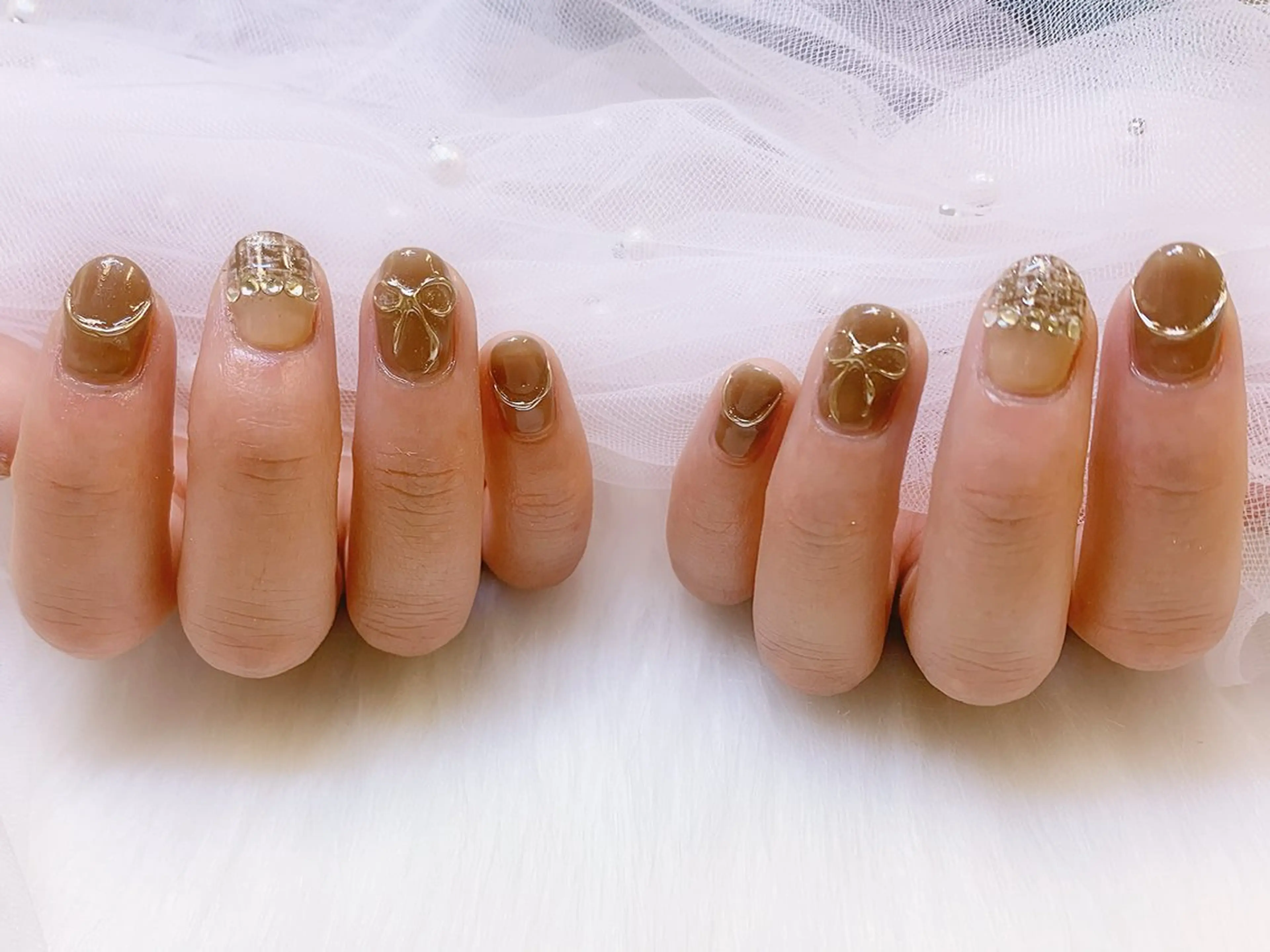 ネイル ハンドネイル Rグループ felizのネイルデザイン