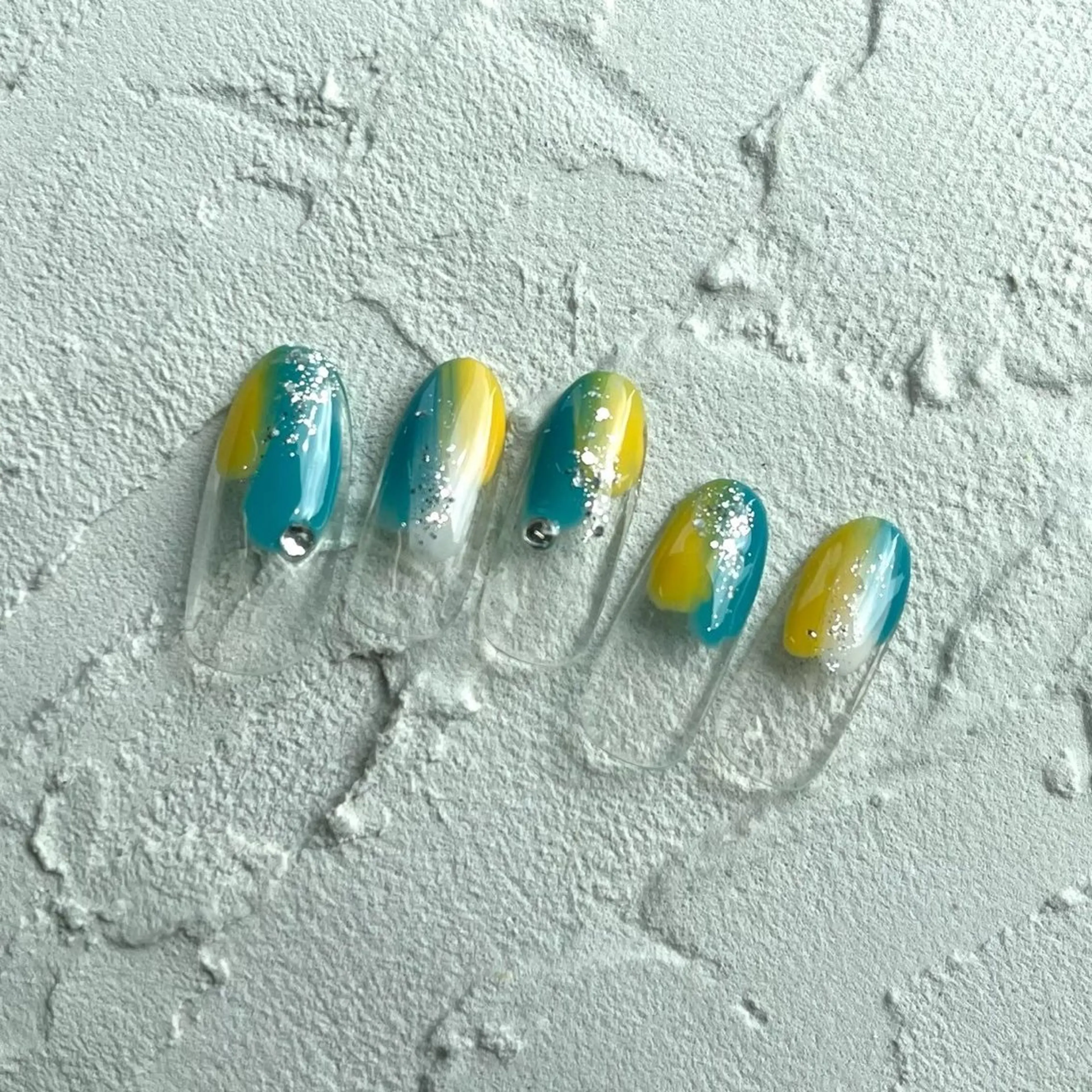 ネイル ⭐︎休業中の練習⭐︎ JNA認定講師髙橋のネイルデザイン