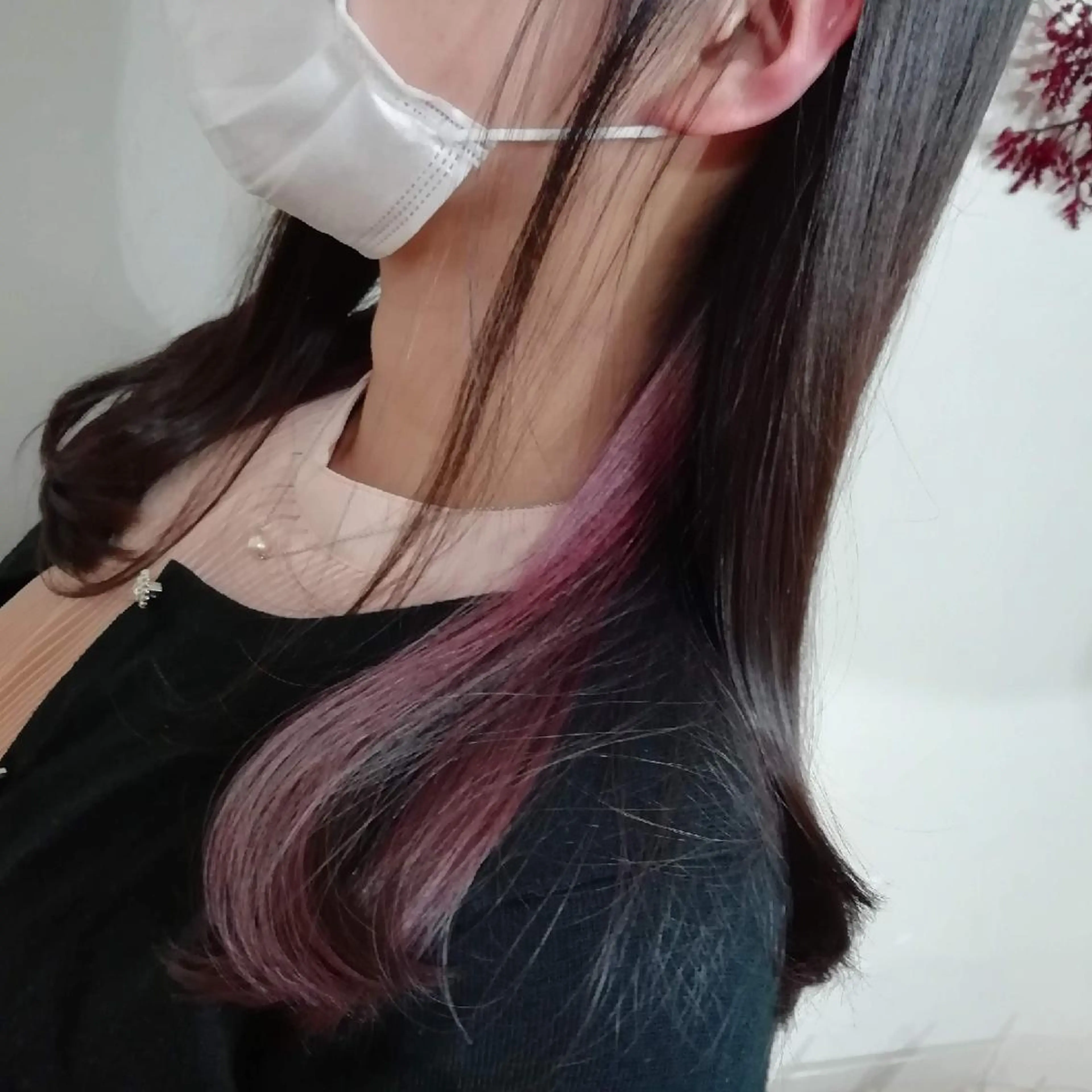 ☆イヤリングカラー☆（ブリーチ込み！）の写真