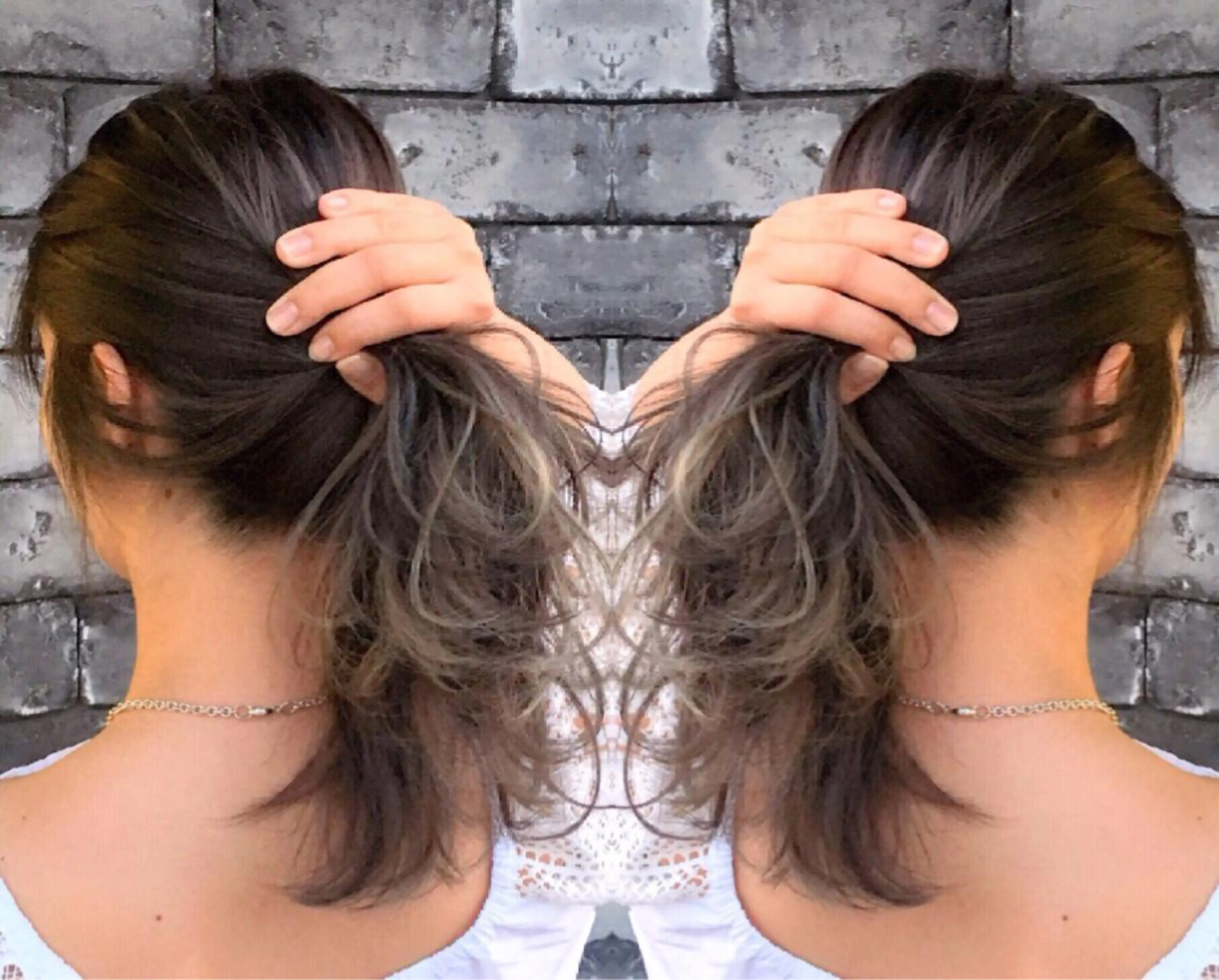 セミロング 3Dハイライト 外国人風カラー ハイライト ヘアカラー トリートメント ヘアセット ❤️千葉県代表❤️ 店長❤️柿本翔一朗のヘアスタイル