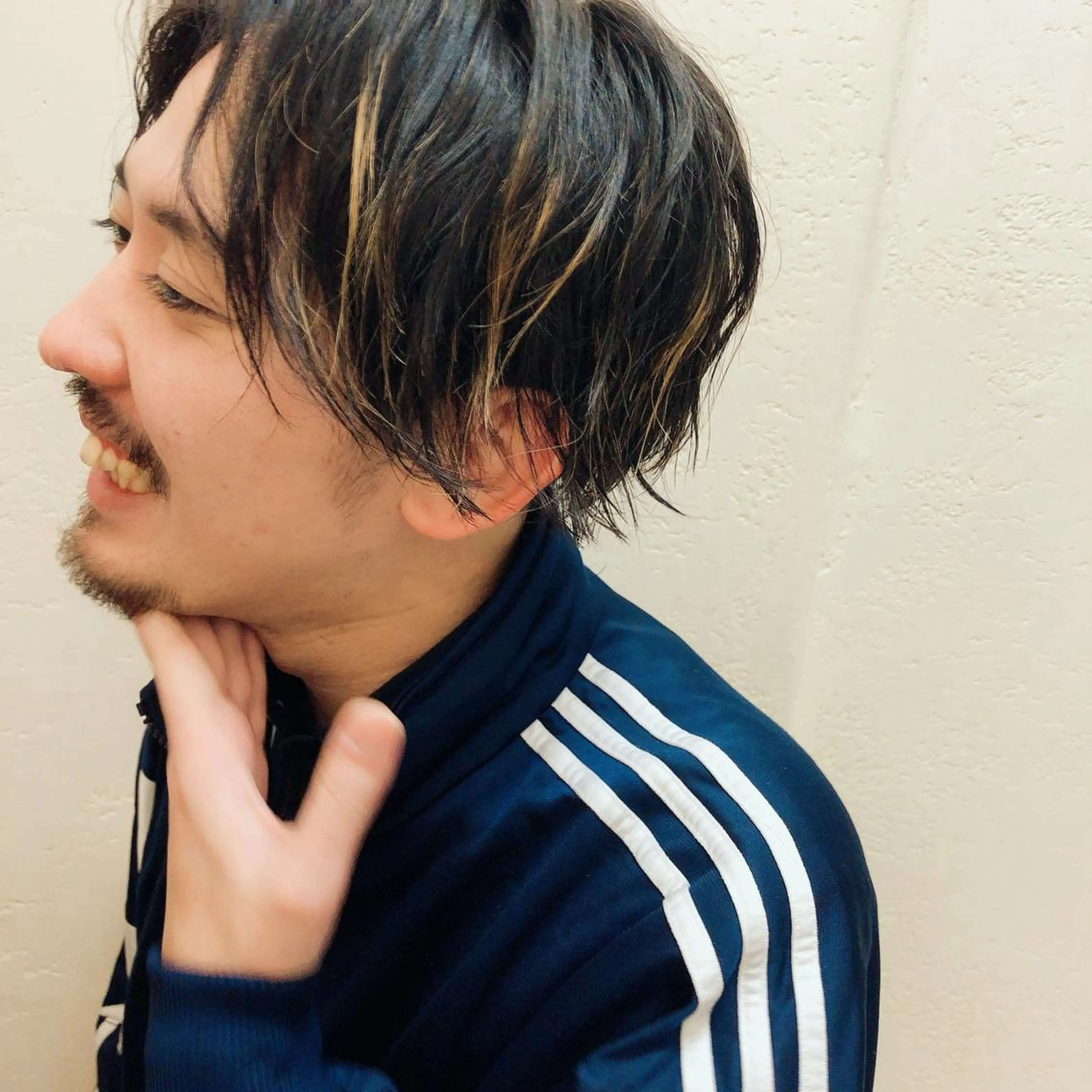 【おしゃれ男子必見🐵】メンズカット+ハイライトカラーの写真