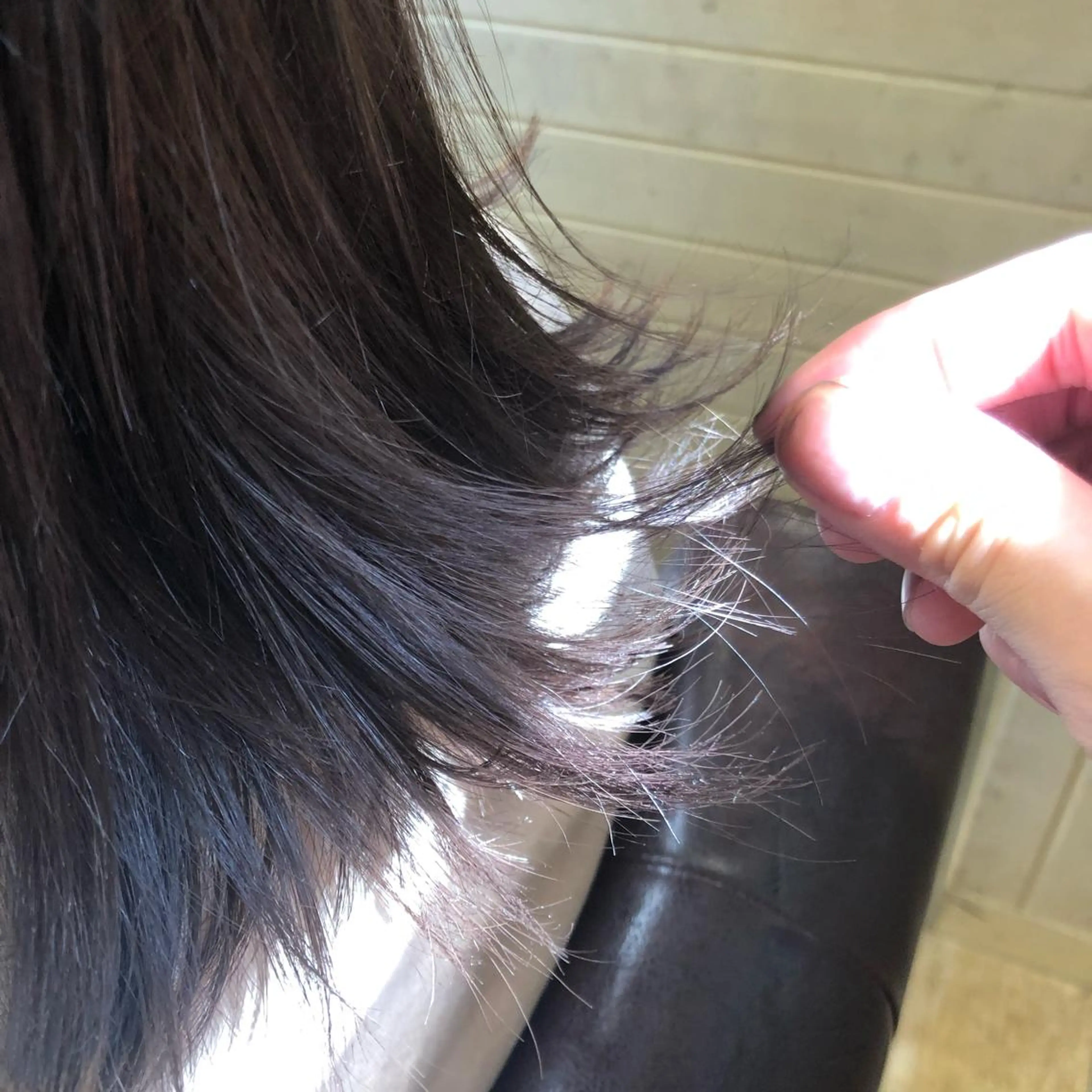 ミディアム カラー パーマ ヘアアレンジ バレイヤージュ ベージュカラー ブリーチ ショコラベージュ 透明感カラー 【ツヤ髪美容師】 ツダケイスケのヘアスタイル