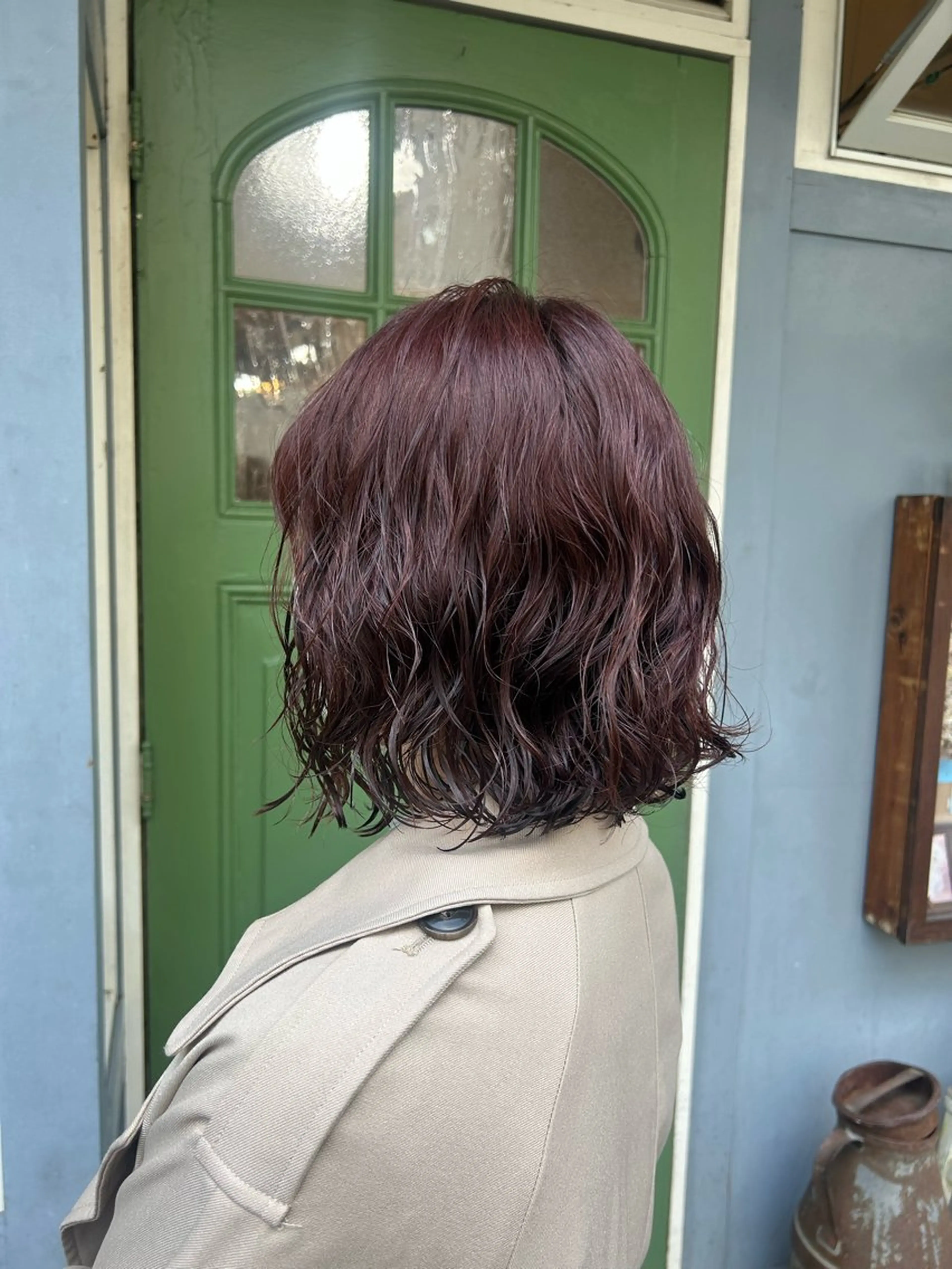 ショート パーマ カット パーマ ヘッドスパ 清水千優/パーマ/透 明感カラー/メンズのヘアスタイル