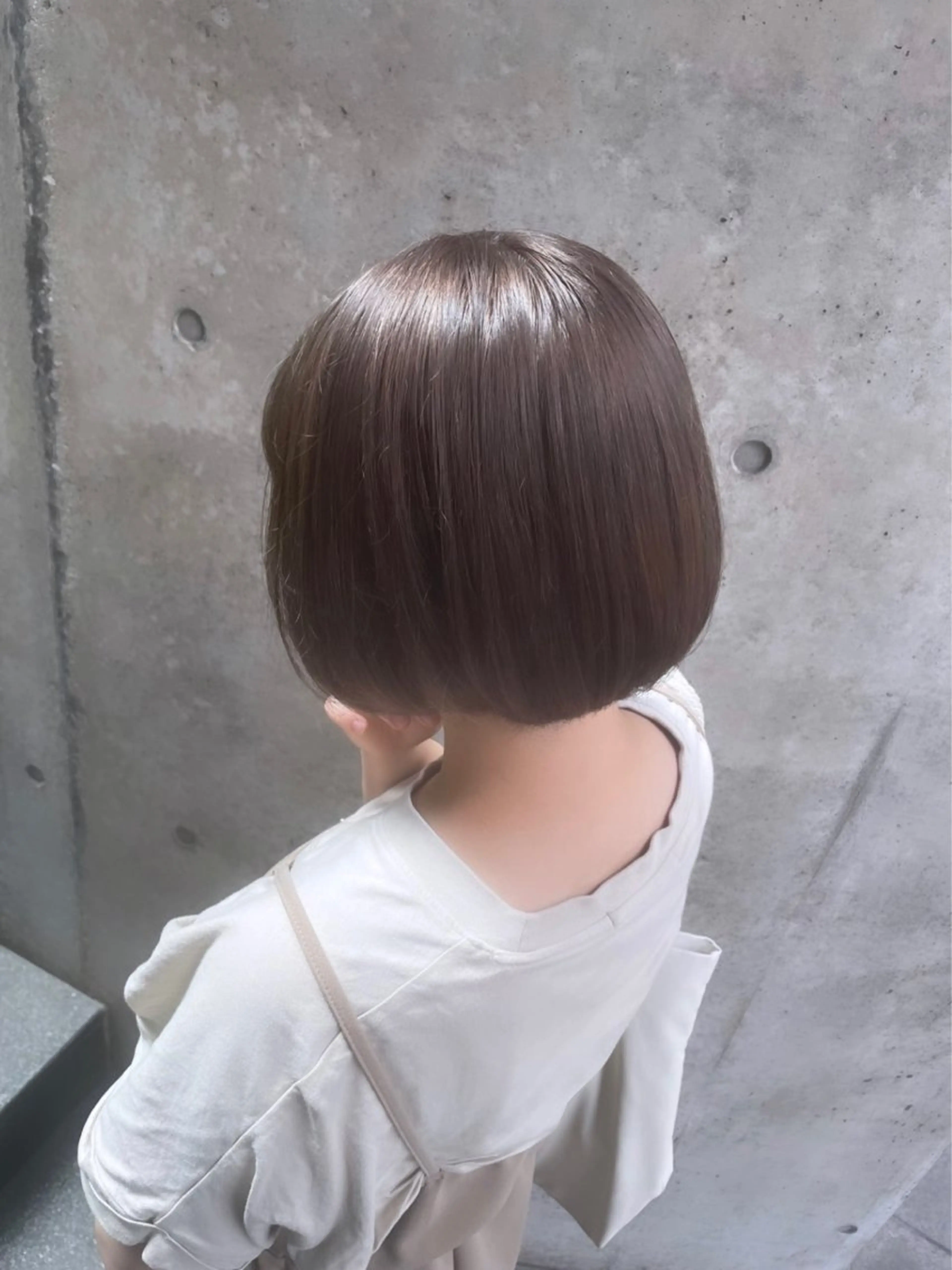 ショート ヘアカラー LEF TATEMACHI所属・西山祐生/ハイトーン /ケアブリーチ/艶髪のヘアスタイル