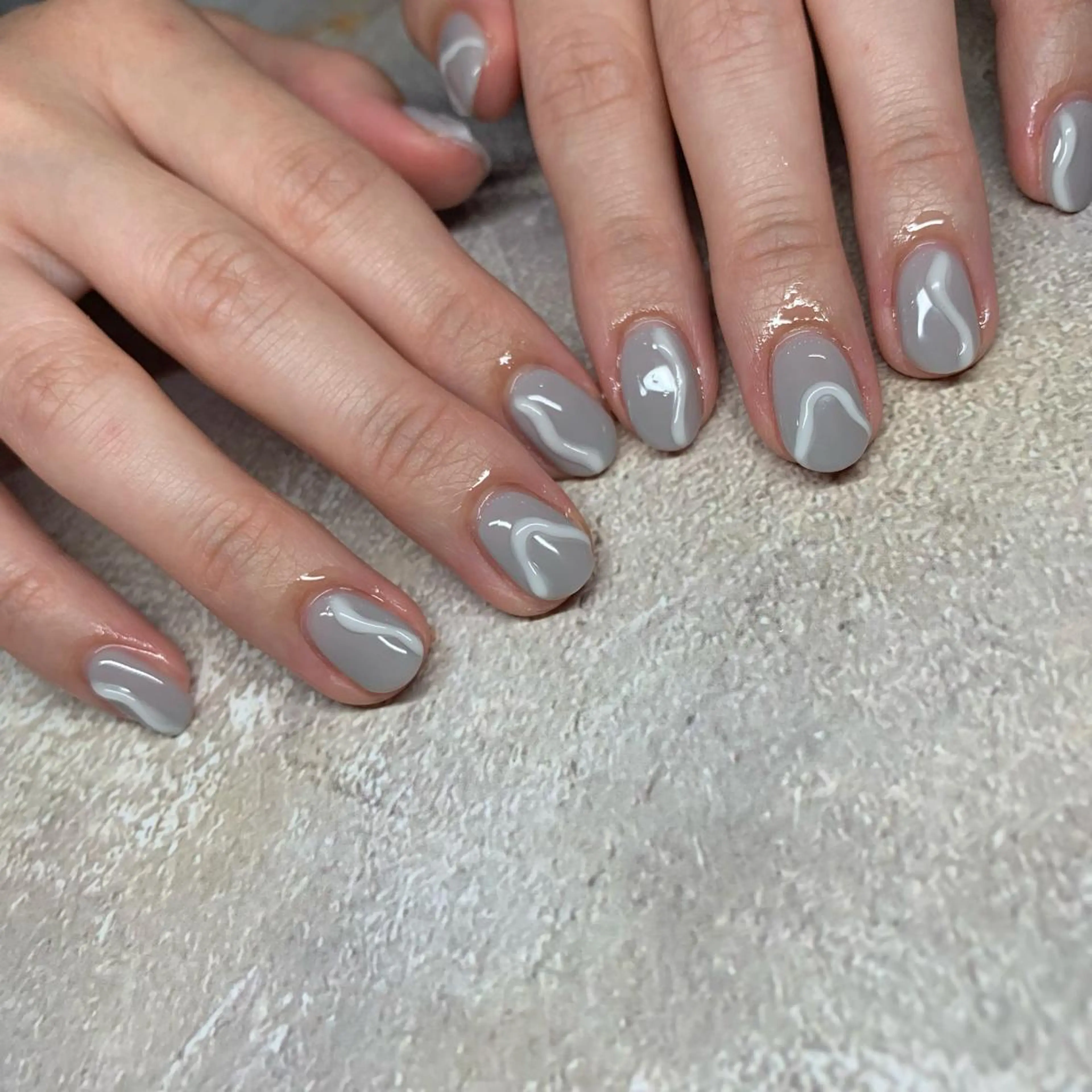 ネイル ハンドネイル nailsalon Lithos所属・nailsalon Recontreのネイルデザイン