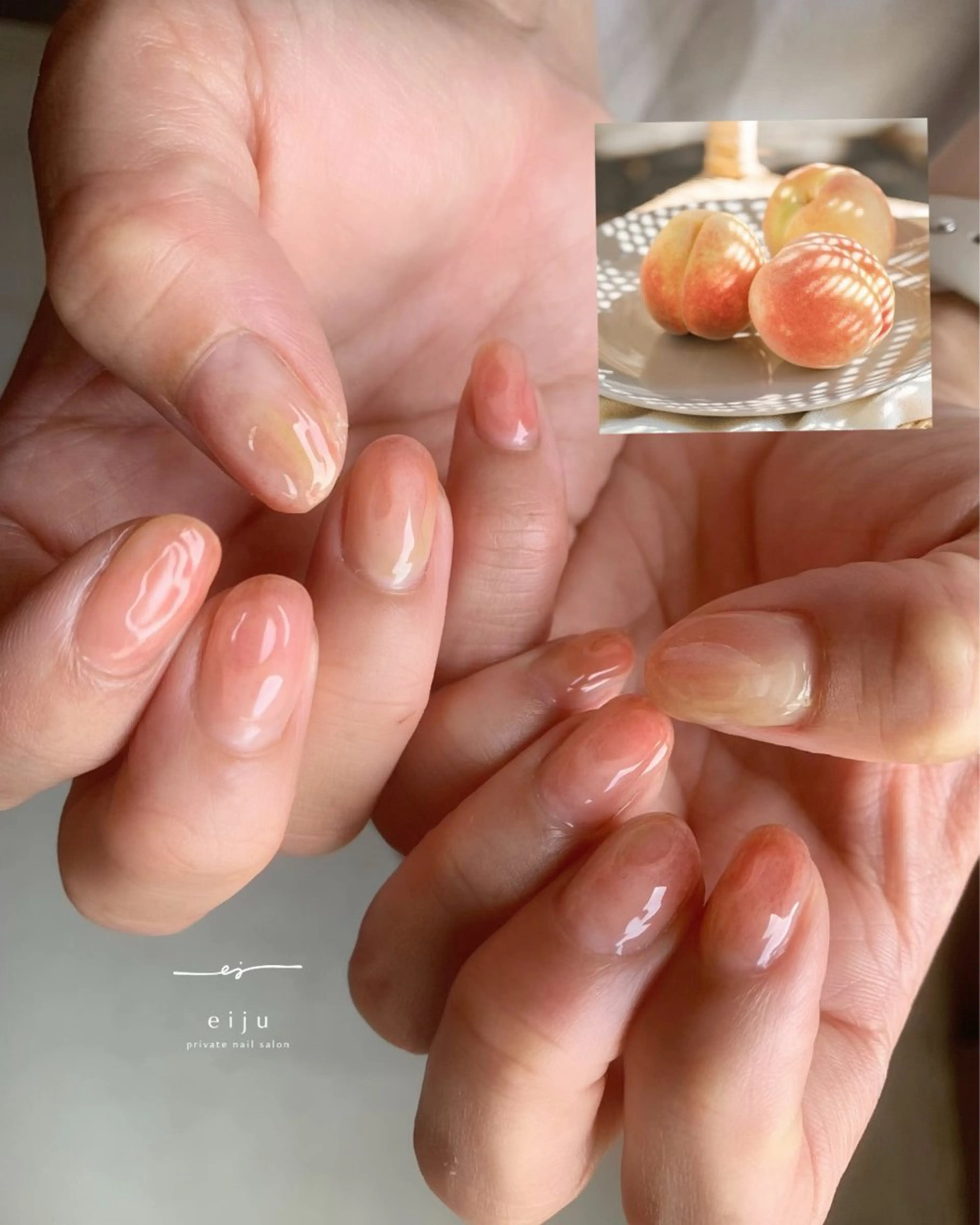 ネイル ハンドネイル eiju .のネイルデザイン