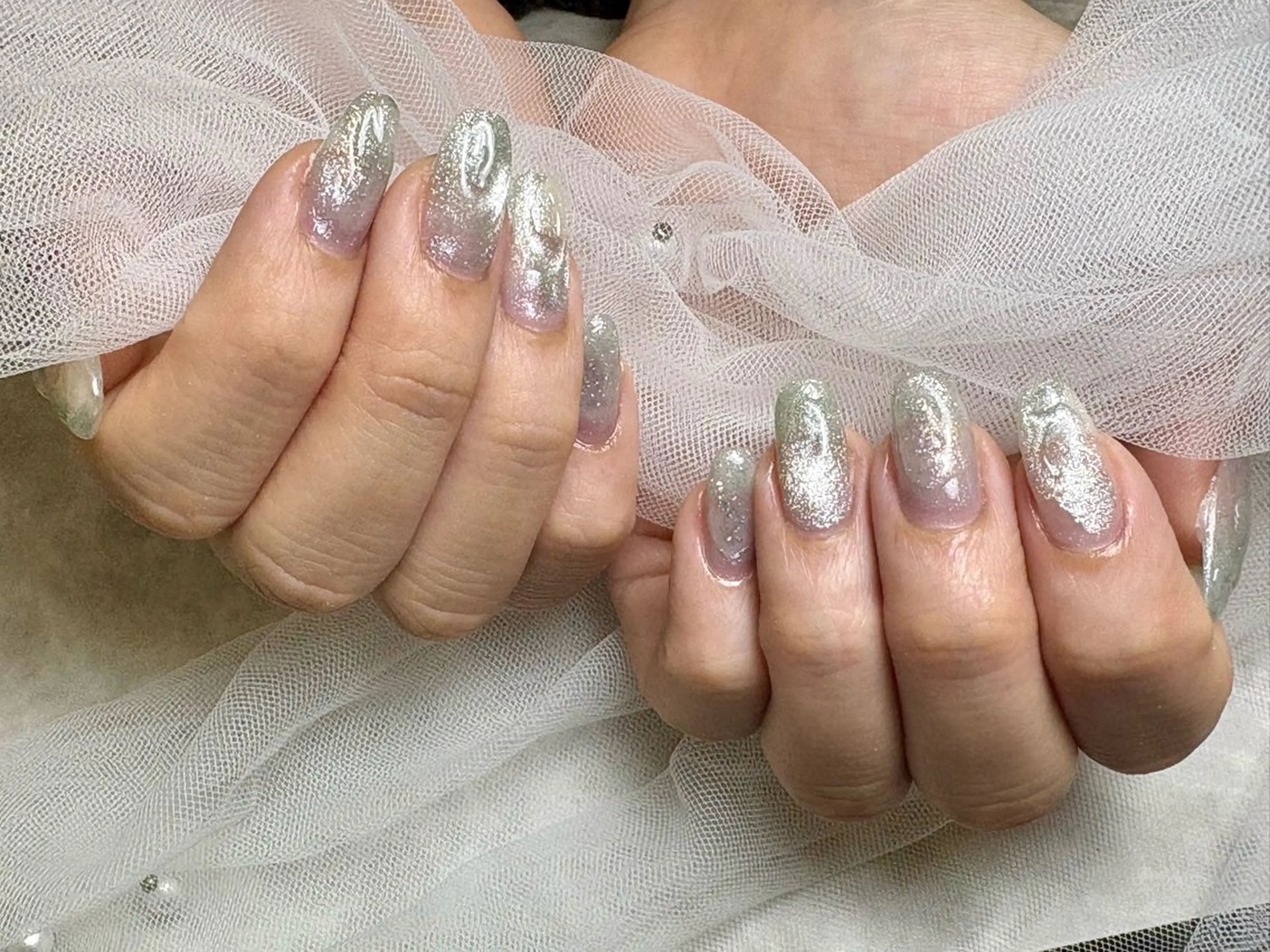 ニュアンスネイル💅オフありの写真