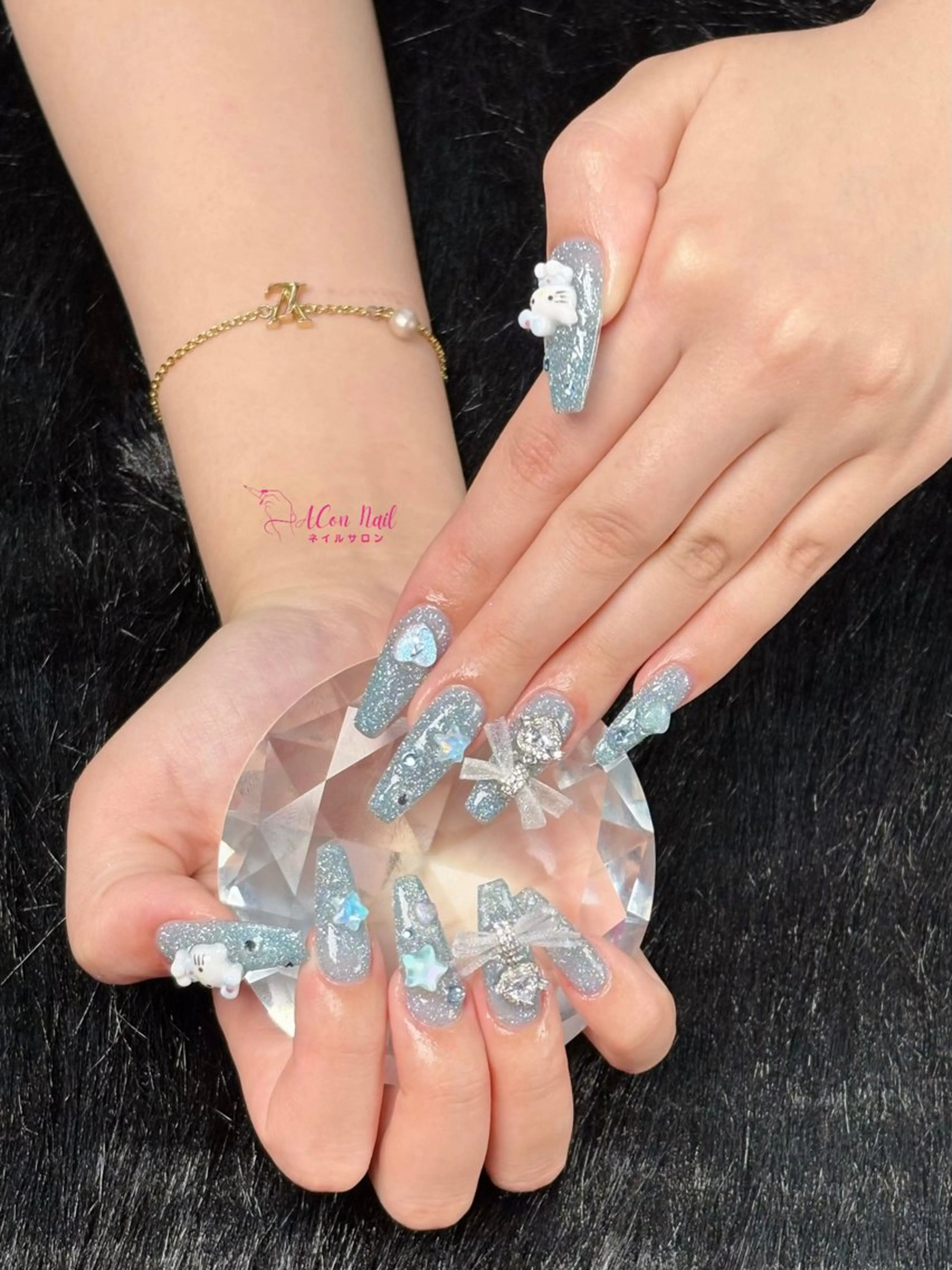 ネイル 桜ネイル 長さ出し フラワーネイル フレンチネイル ジェルネイル ハンドネイル AConNailSalon所属・ACon NailSalonのネイルデザイン