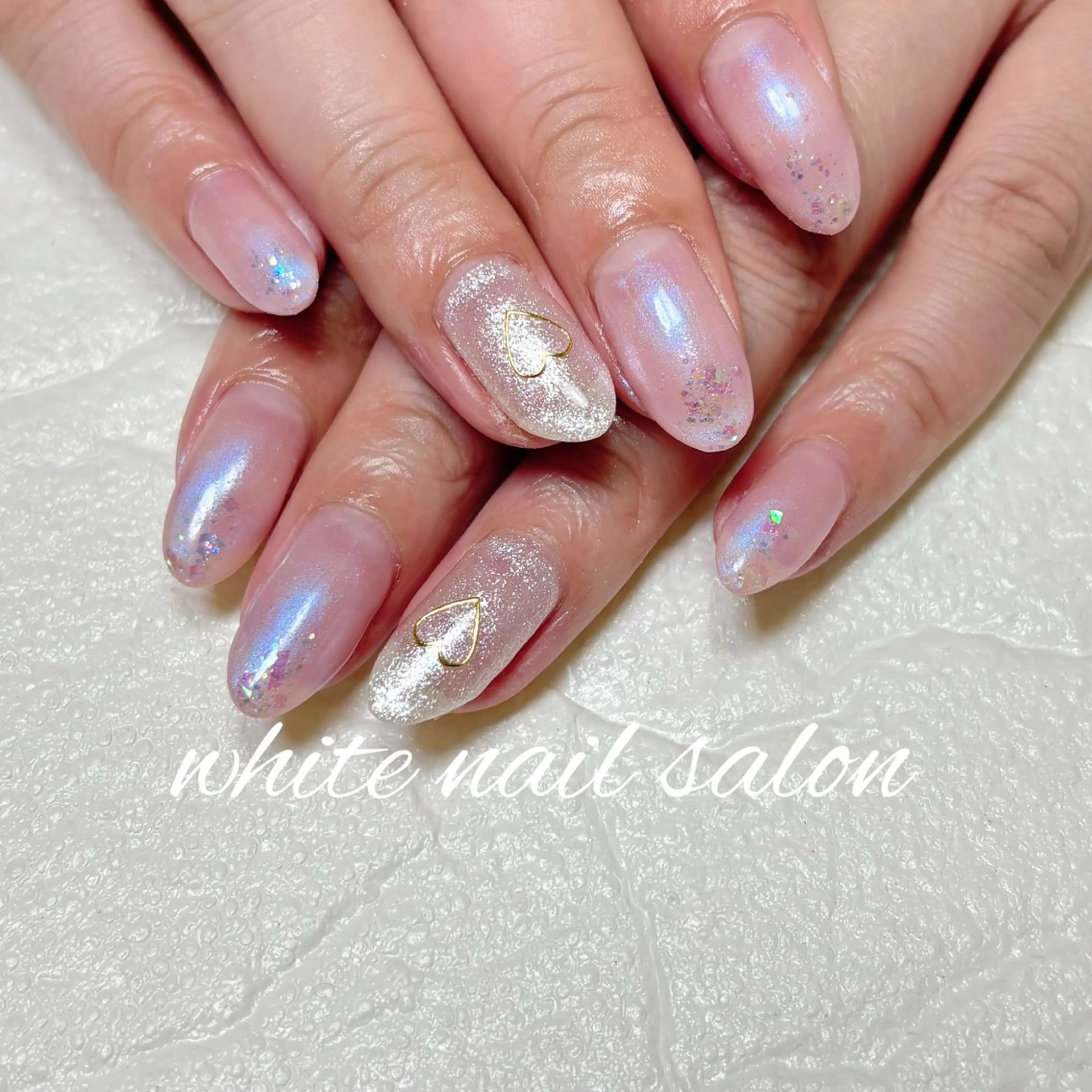ネイル フットネイル ハンドネイル white nail salonのネイルデザイン