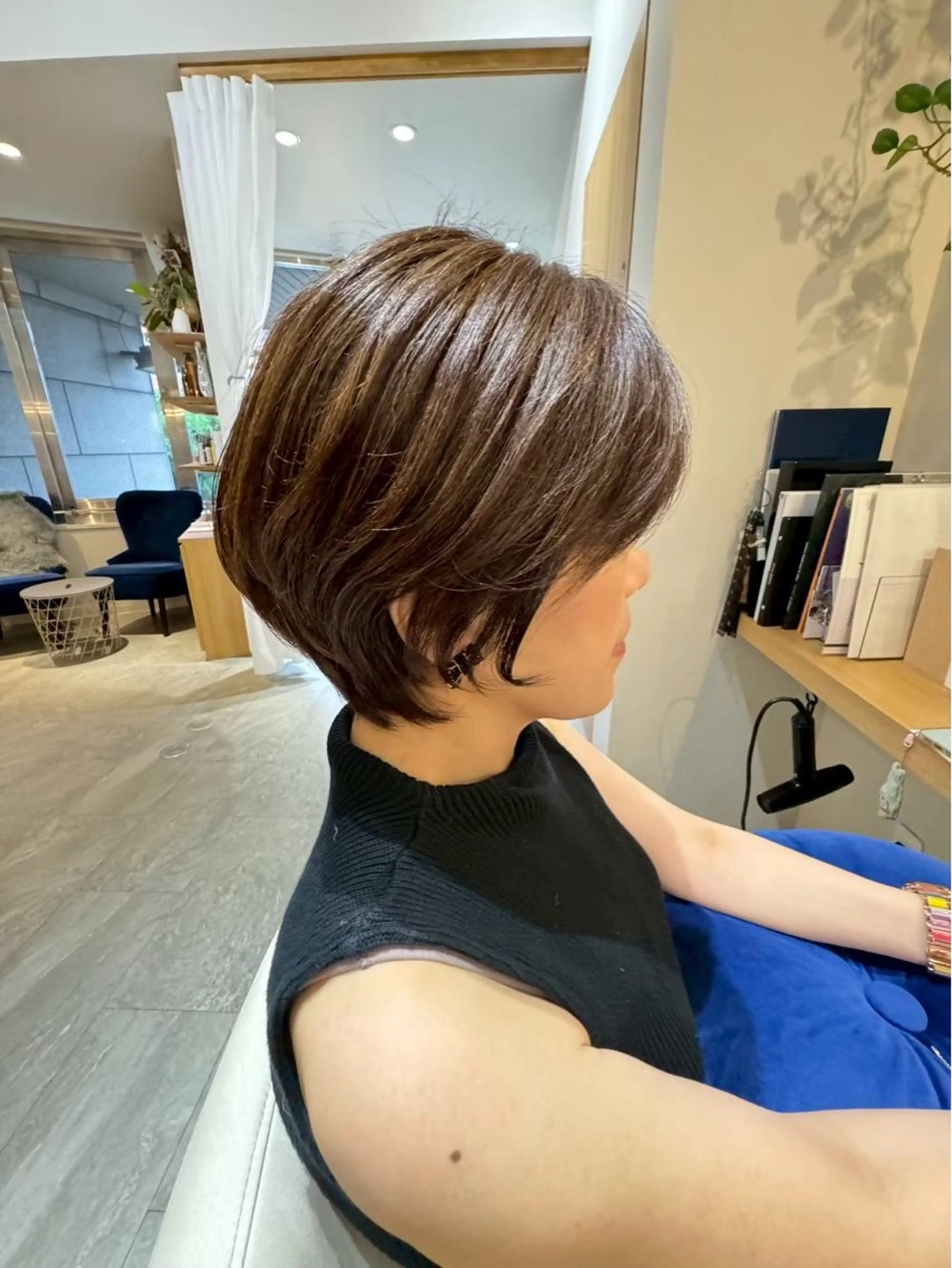 ショート ショートヘア 《PARAGO緑橋》 内田美結のヘアスタイル