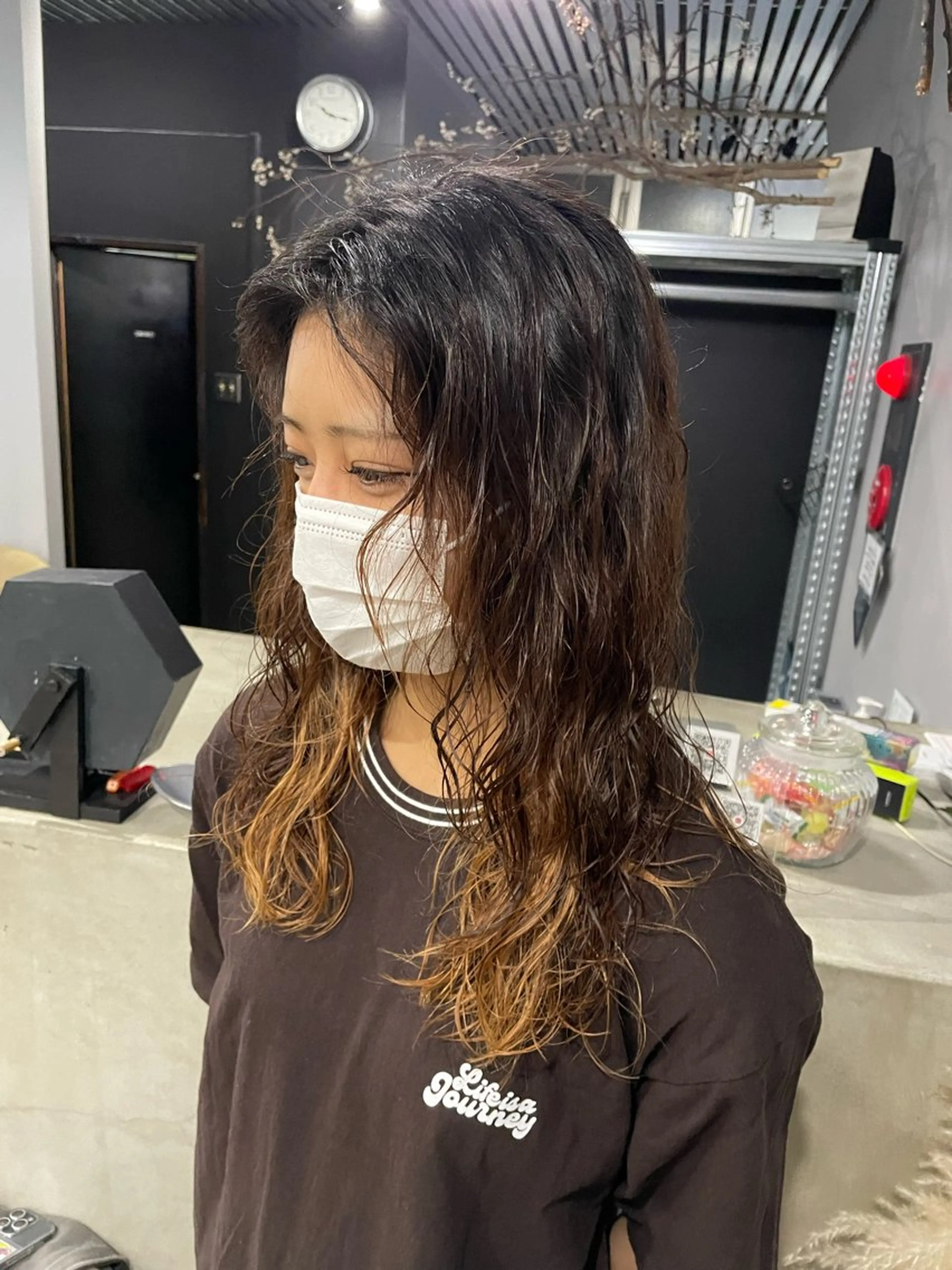 ロング ロング 川辺 朱莉のヘアスタイル